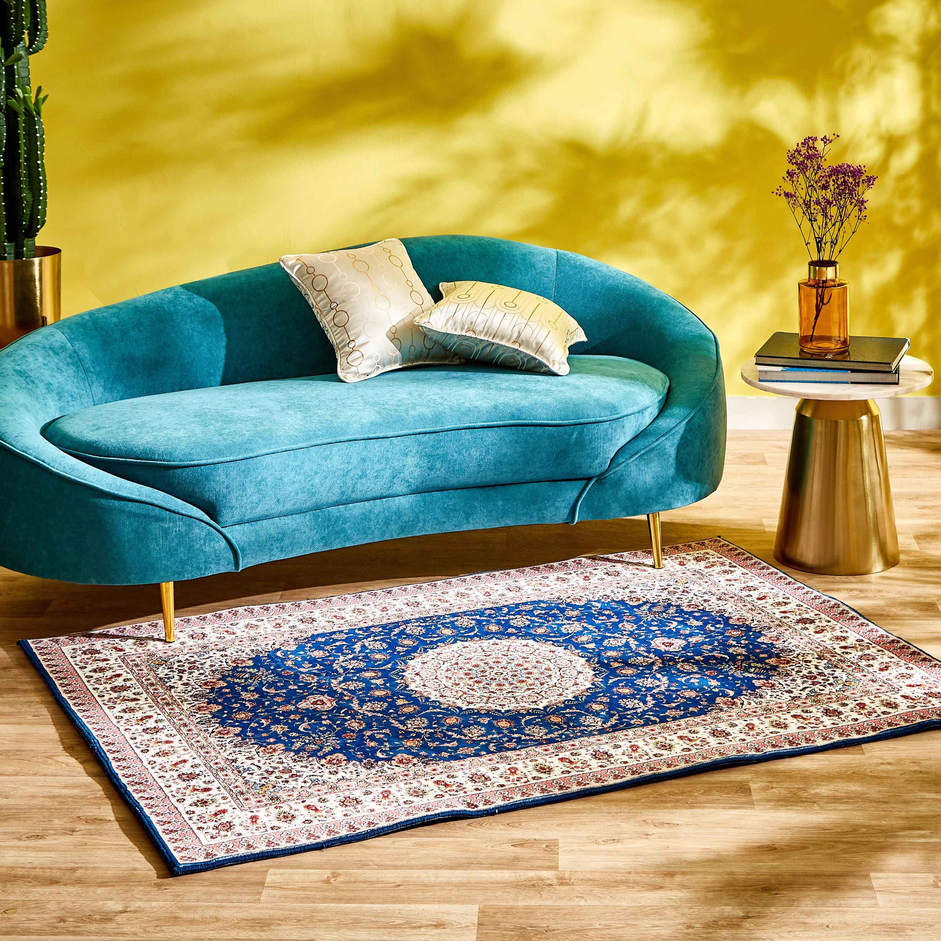 Miraj Zia Velvet Rug - 120x170 cm-hbxdecorandfurnishings-floorcoverings-rugs-image-5
