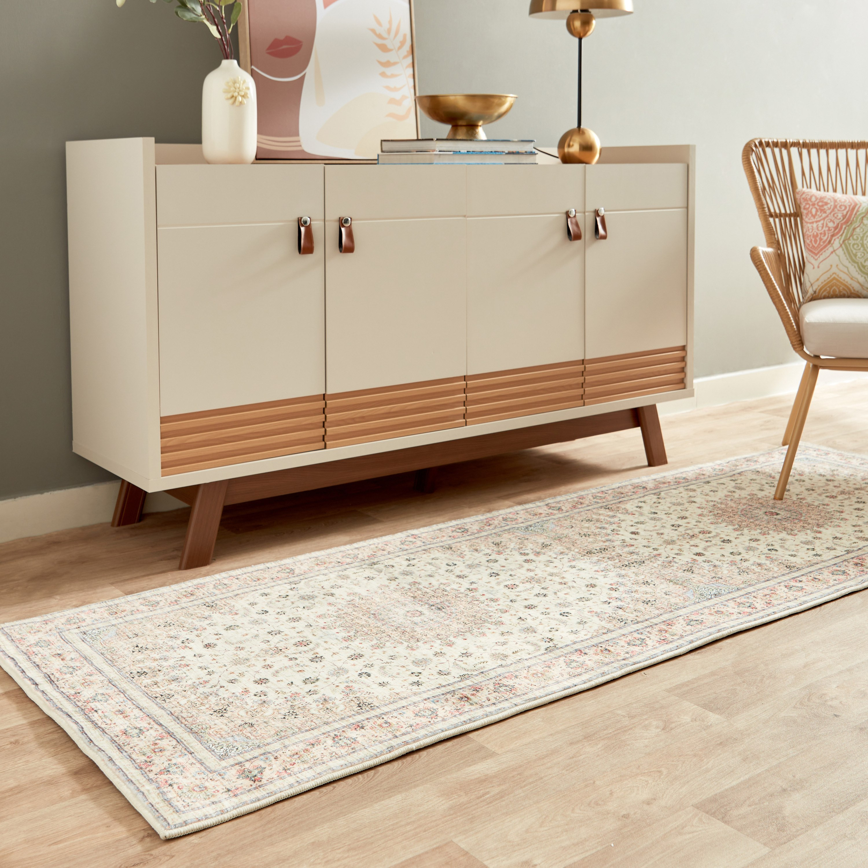 Miraj Yara Velvet Rug - 80x230 cm-hbxdecorandfurnishings-floorcoverings-rugs-image-5