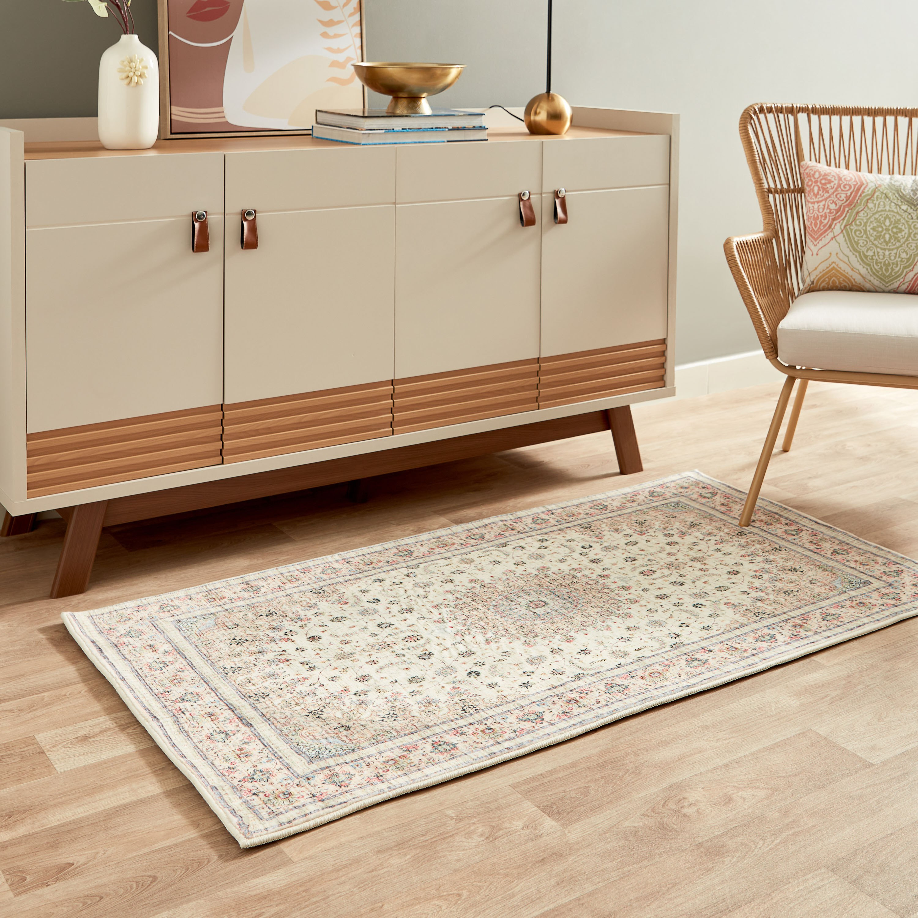 Miraj Yara Velvet Rug - 80x150 cm-hbxdecorandfurnishings-floorcoverings-rugs-image-5