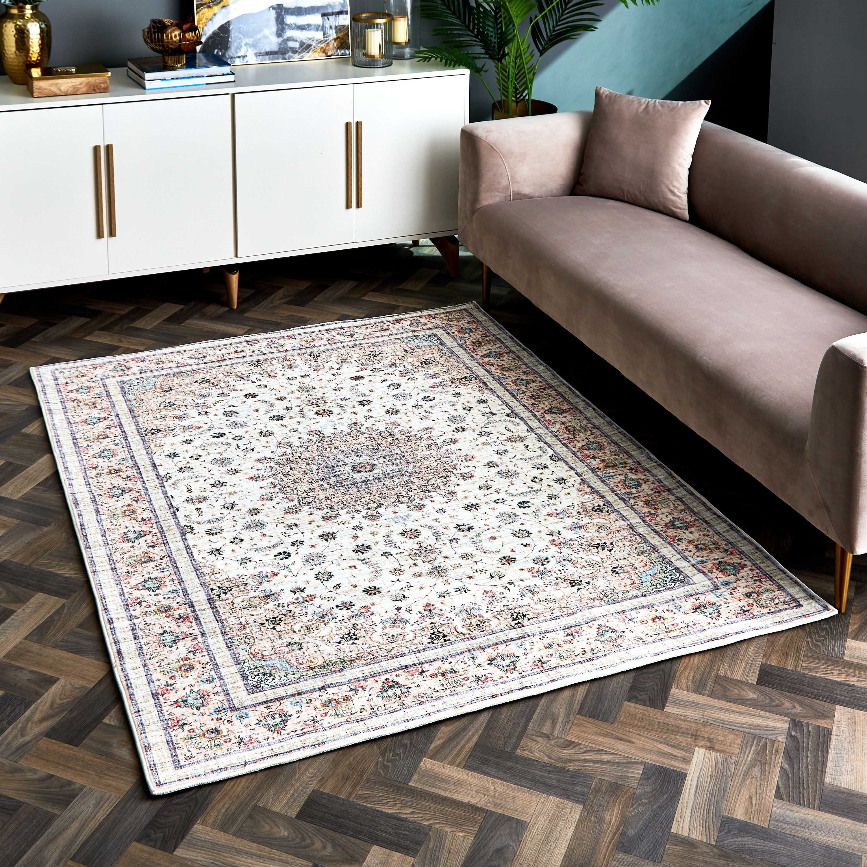 سجادة مخملية يارا من ميراج - 150x200 سم-hbxdecorandfurnishings-floorcoverings-rugs-image-1
