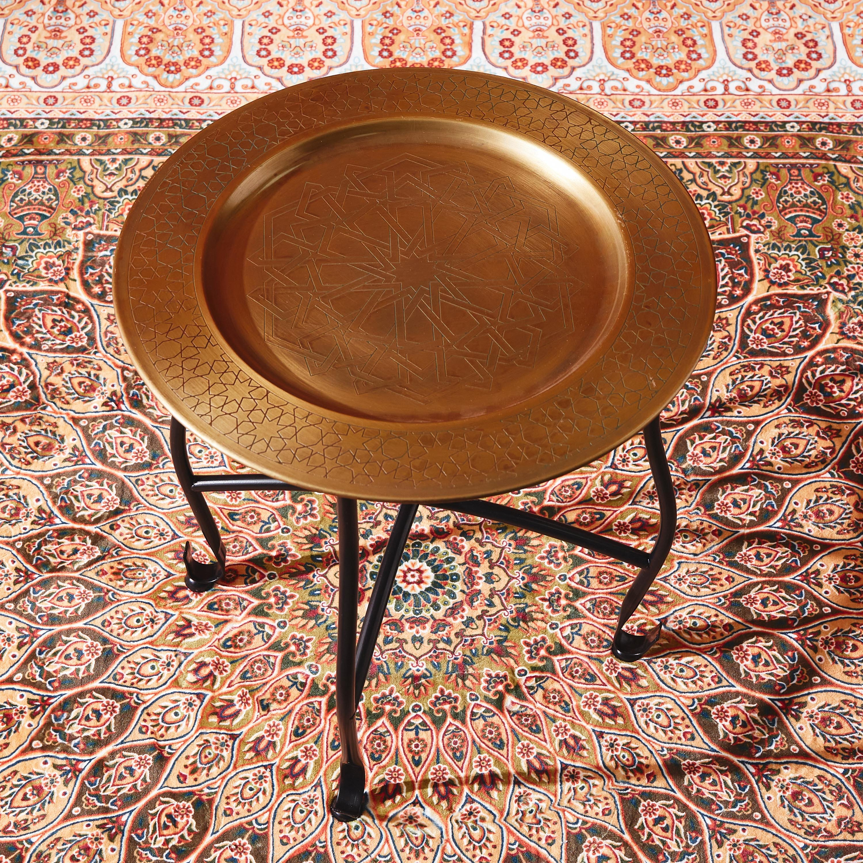 طاولة مغربية محفورة من زارا - 41x41x36 سم-hbxdecorandfurnishings-homeaccessories-novelties-image-2