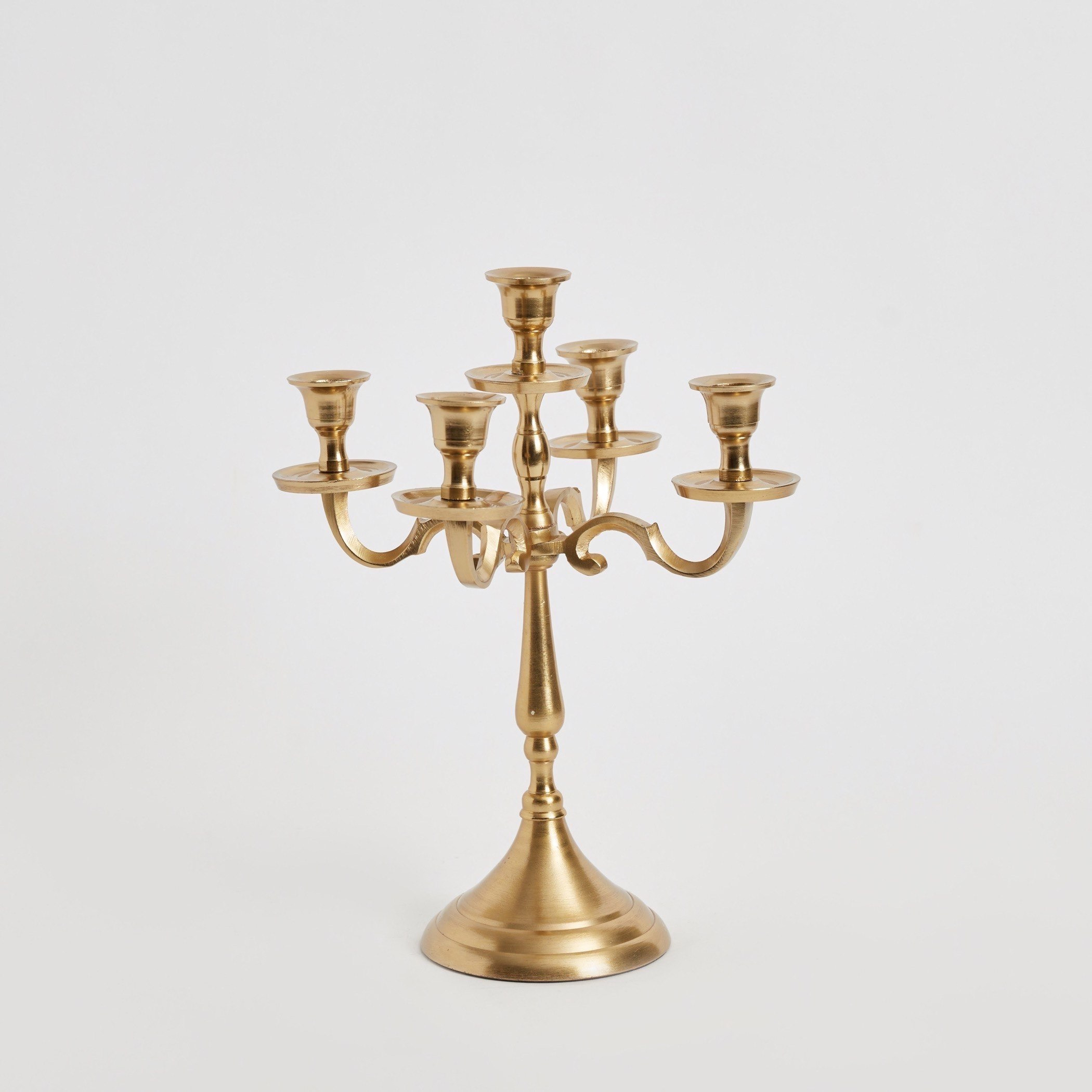 Zara Candelabra with 5 Slots - 22x22x32 cm-hbxlivingroom-decorandaccessories-candleholders-image-8