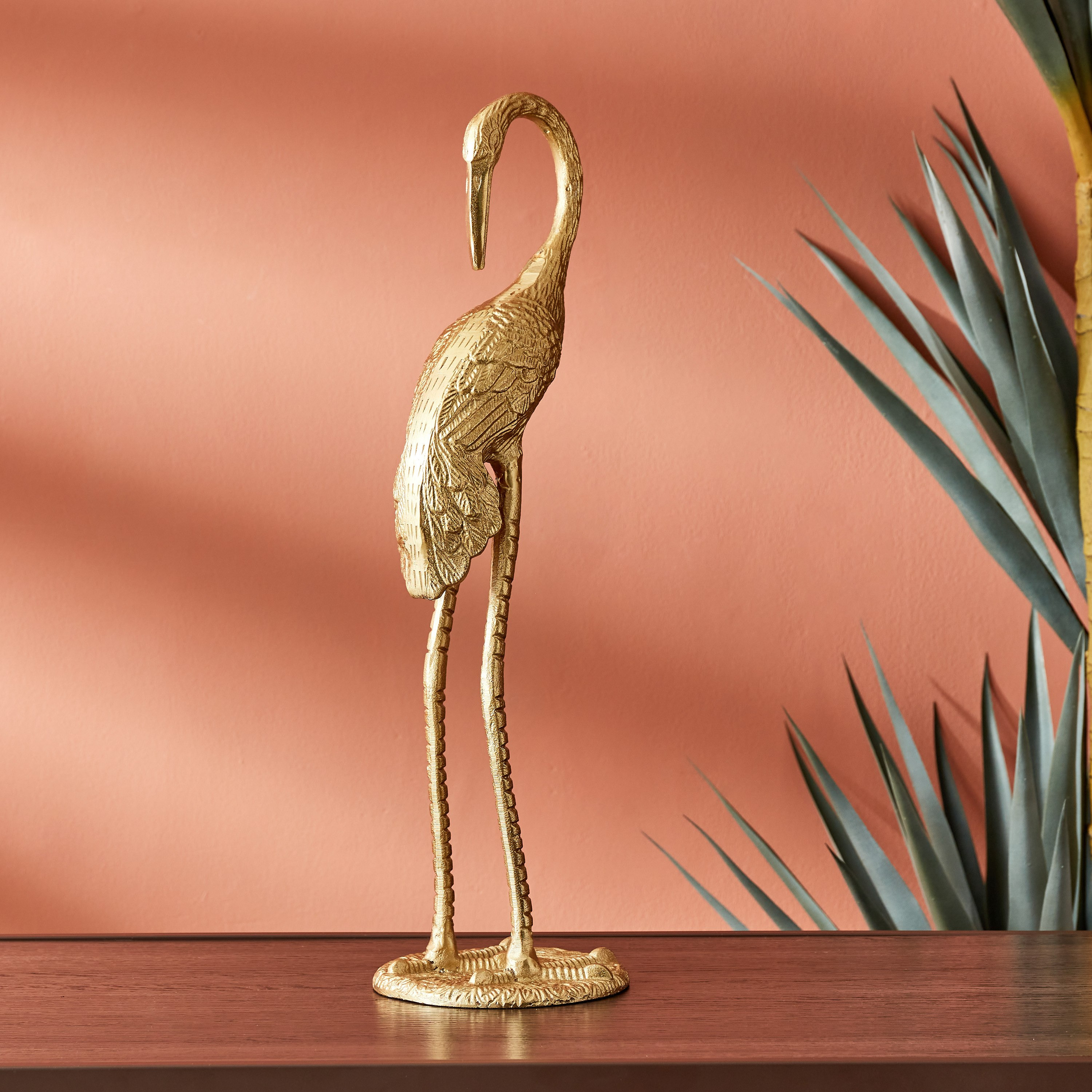 تمثال بتصميم طائر كركي من زارا - 25x13x42 سم-hbxhomeware-homedecor-figurinesandornaments-image-2