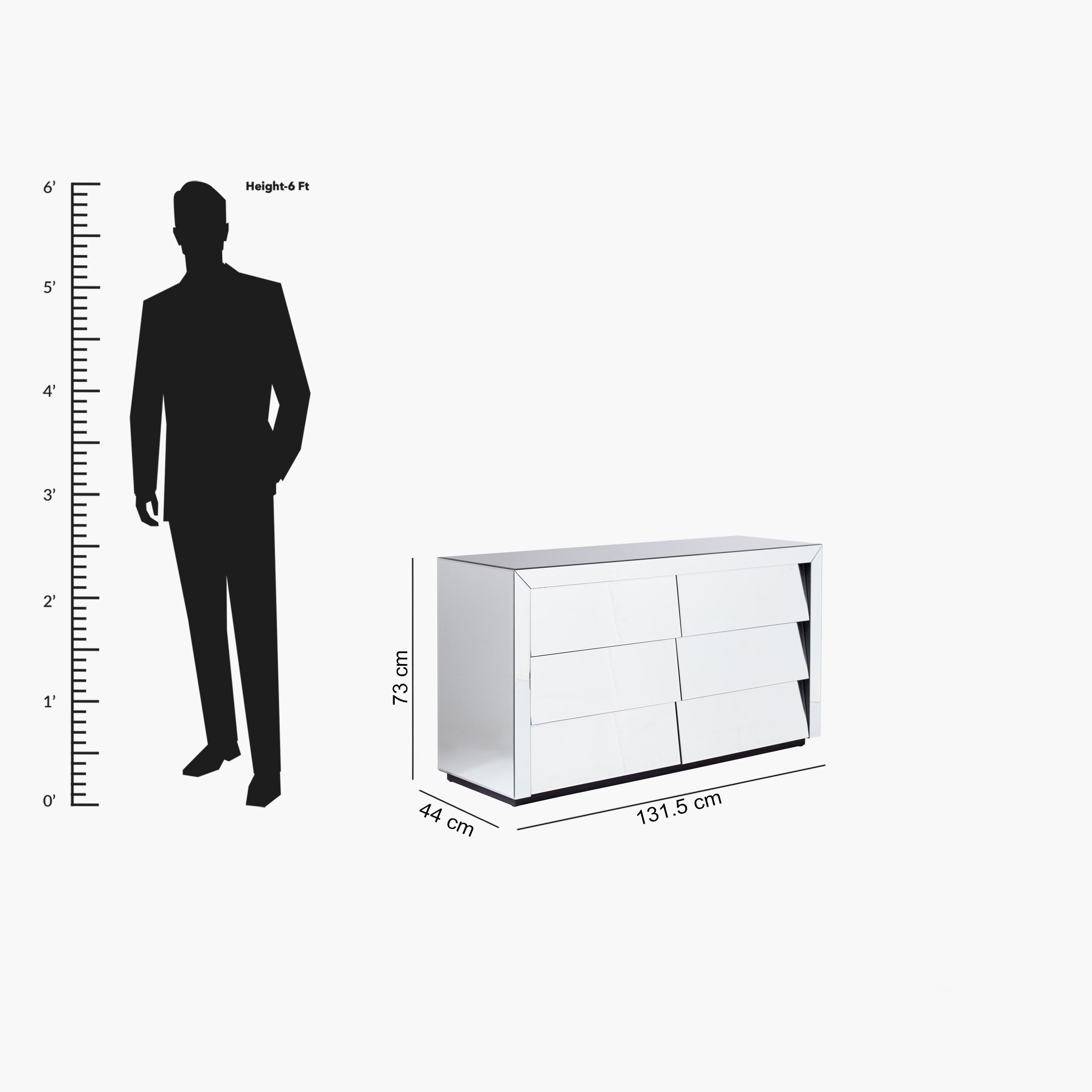 طاولة تزيين كبيرة 6 أدراج دون مرآة - تايلور رود من موڤو-hbxfurniture-dressersandchests-chestofdrawers-image-10
