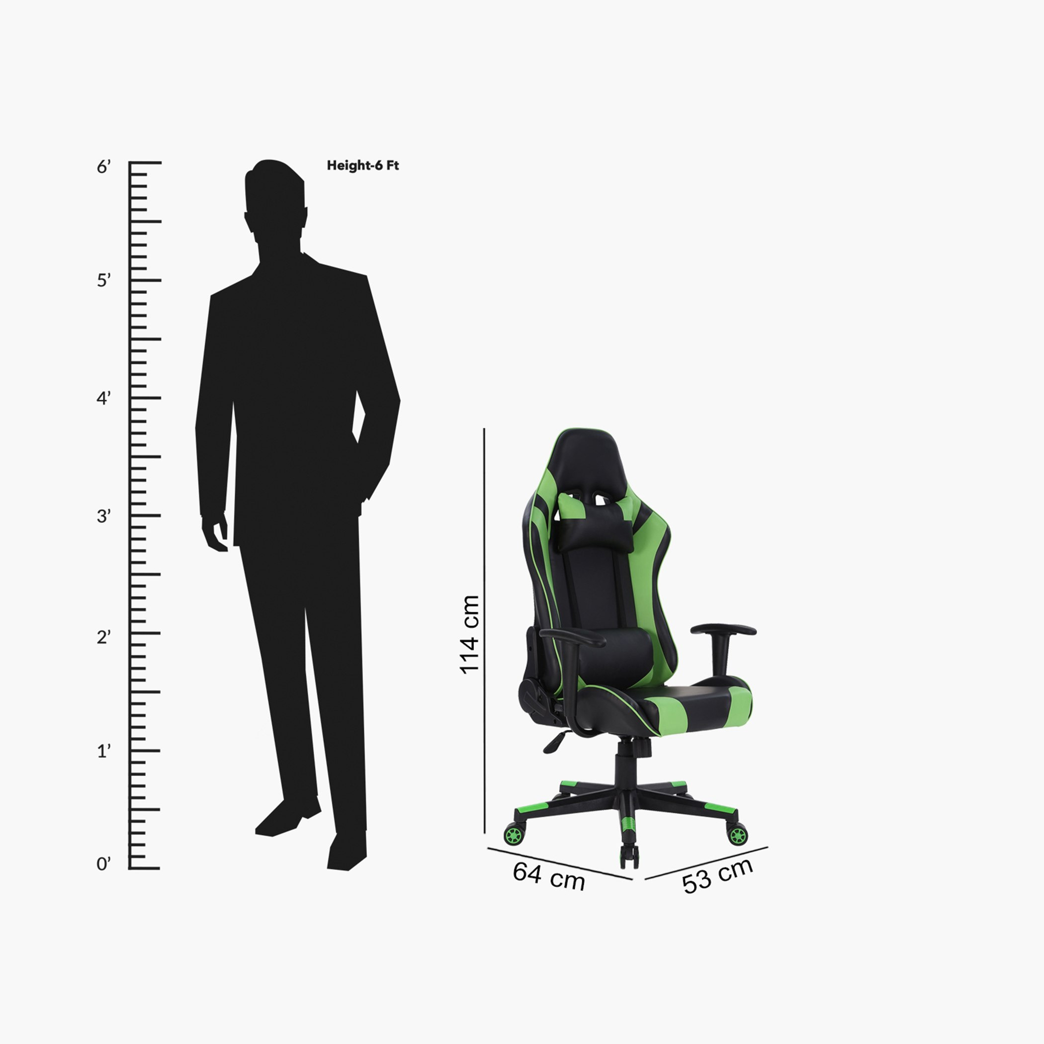 Gaming Raze Office Chair-hbxfurniture-kidsroom-studychairs-image-17