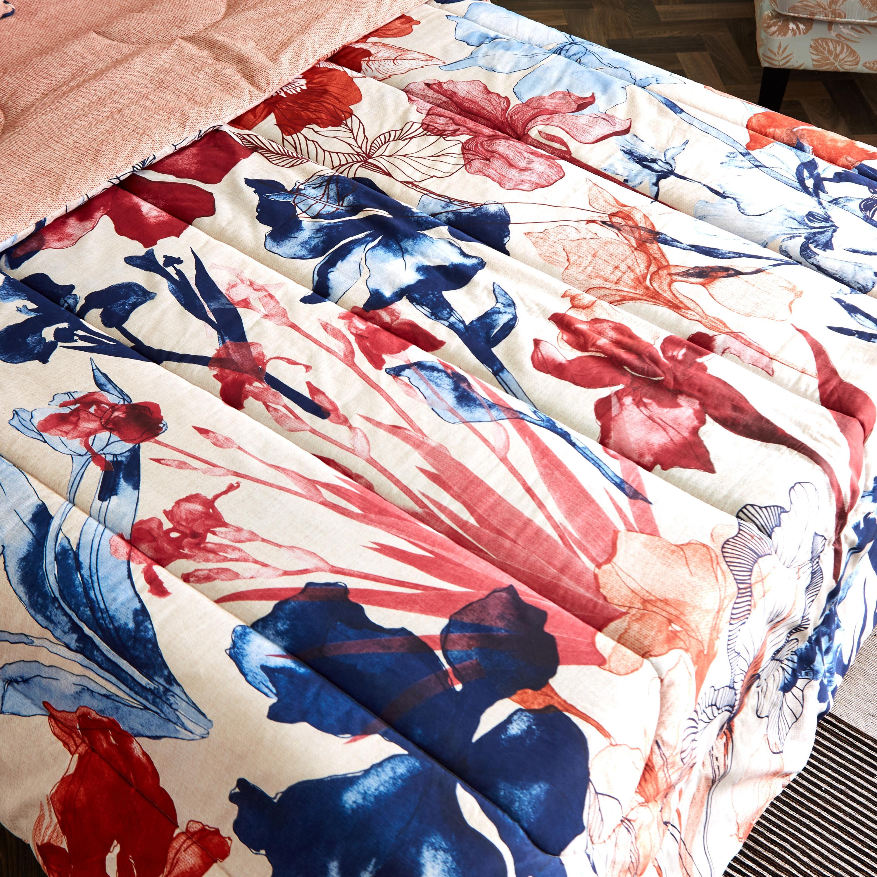طقم لحاف قطن مزدوح بطبعات 5 قطع من آريس فيلد - 160x220 سم-hbxhomeware-hbxdecorandfurnishings-image-2