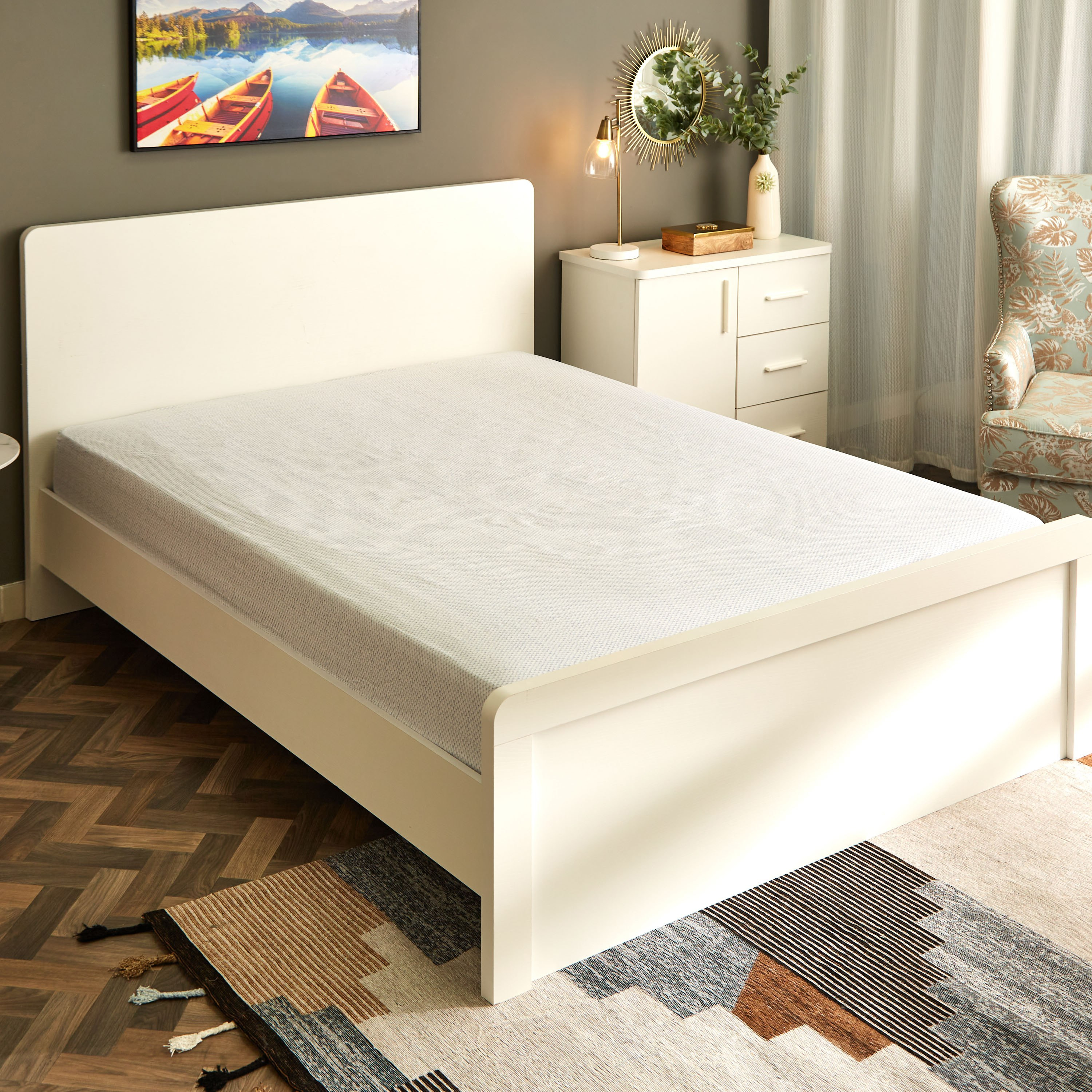 Lex 5-Piece Printed Cotton Twin BIAB Comforter Set - 160x220 cm-hbxhomeware-hbxdecorandfurnishings-image-7