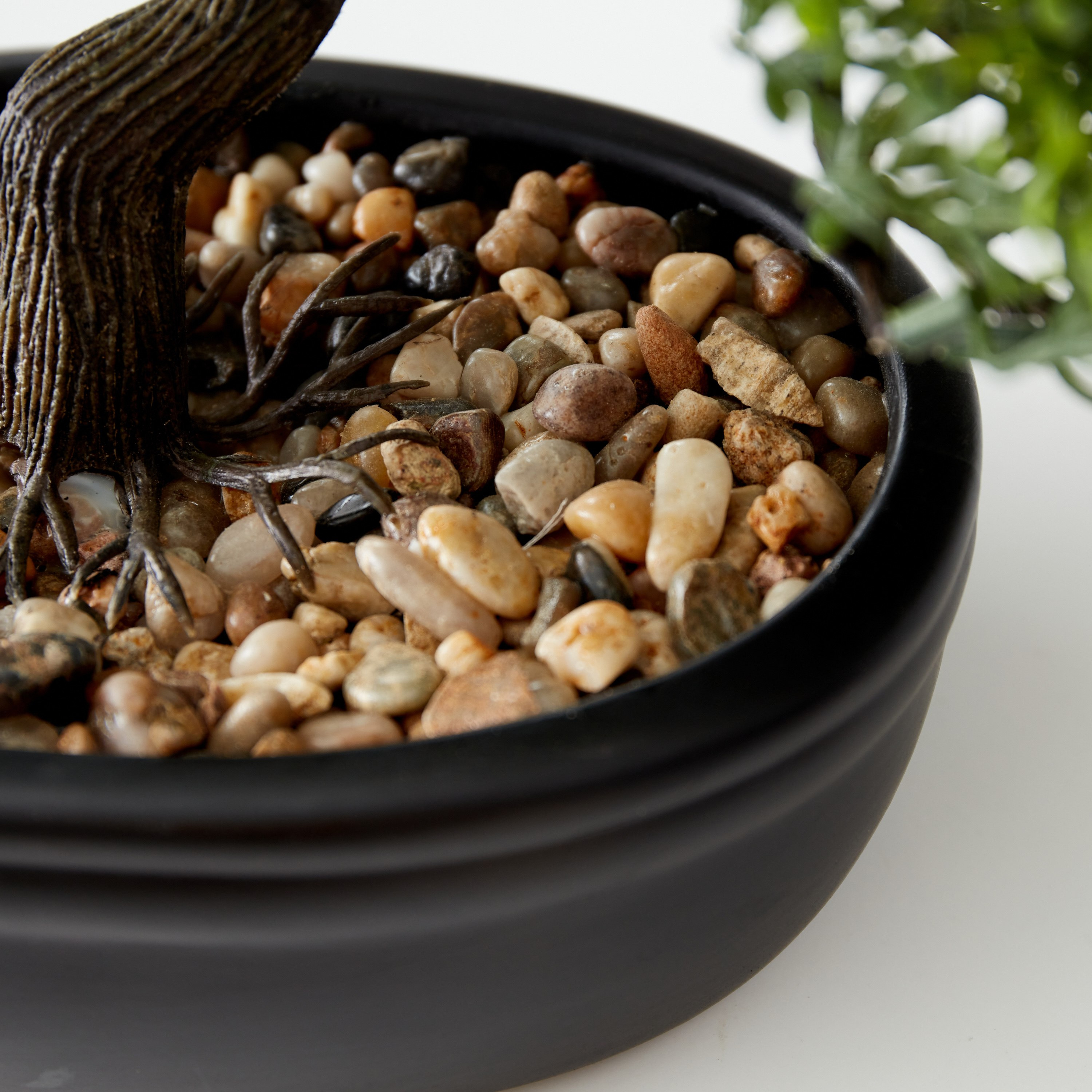 Hallie Bonsai in Oval Pot - 32x24x14 cm-hbxdecorandfurnishings-homeaccessories-artificialflowersandplants-image-4