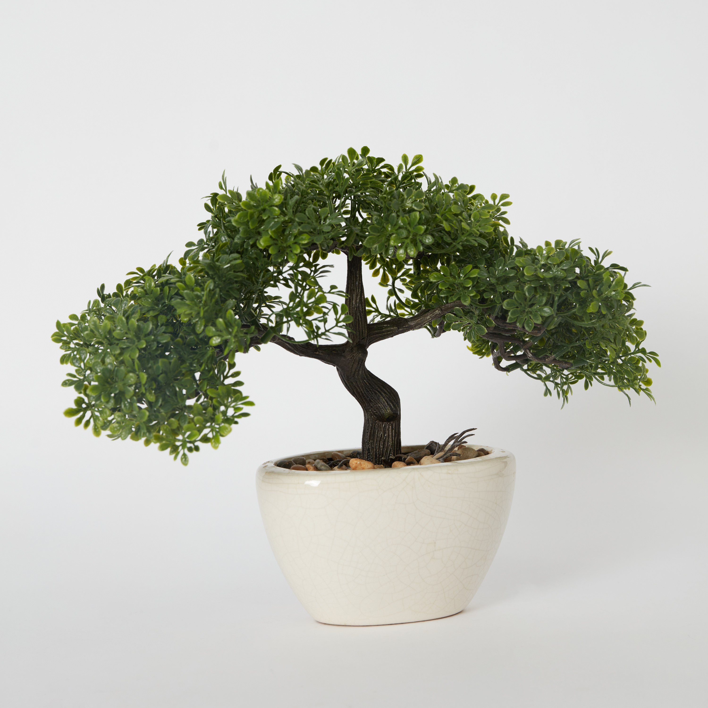 نبات بونساي في إناء زرع سيراميك من هالي - 32x27x10 سم-hbxdecorandfurnishings-homeaccessories-artificialflowersandplants-image-6