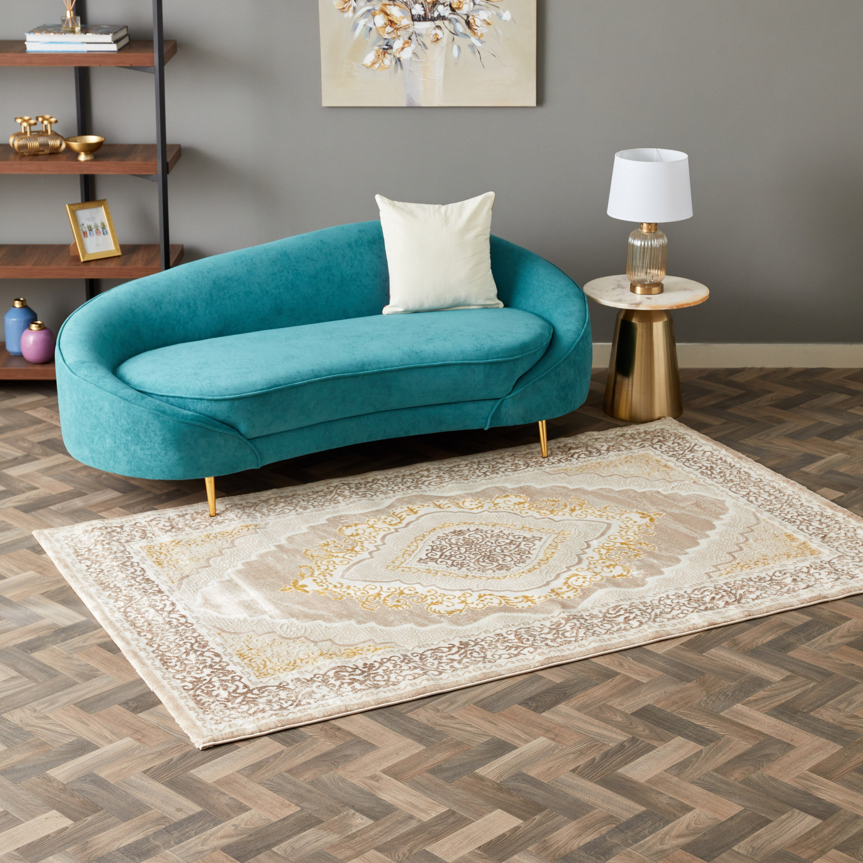 سجادة بولي بروبلين مقاومة للبقع من صوفيا - 150x230 سم-hbxdecorandfurnishings-floorcoverings-rugs-image-1