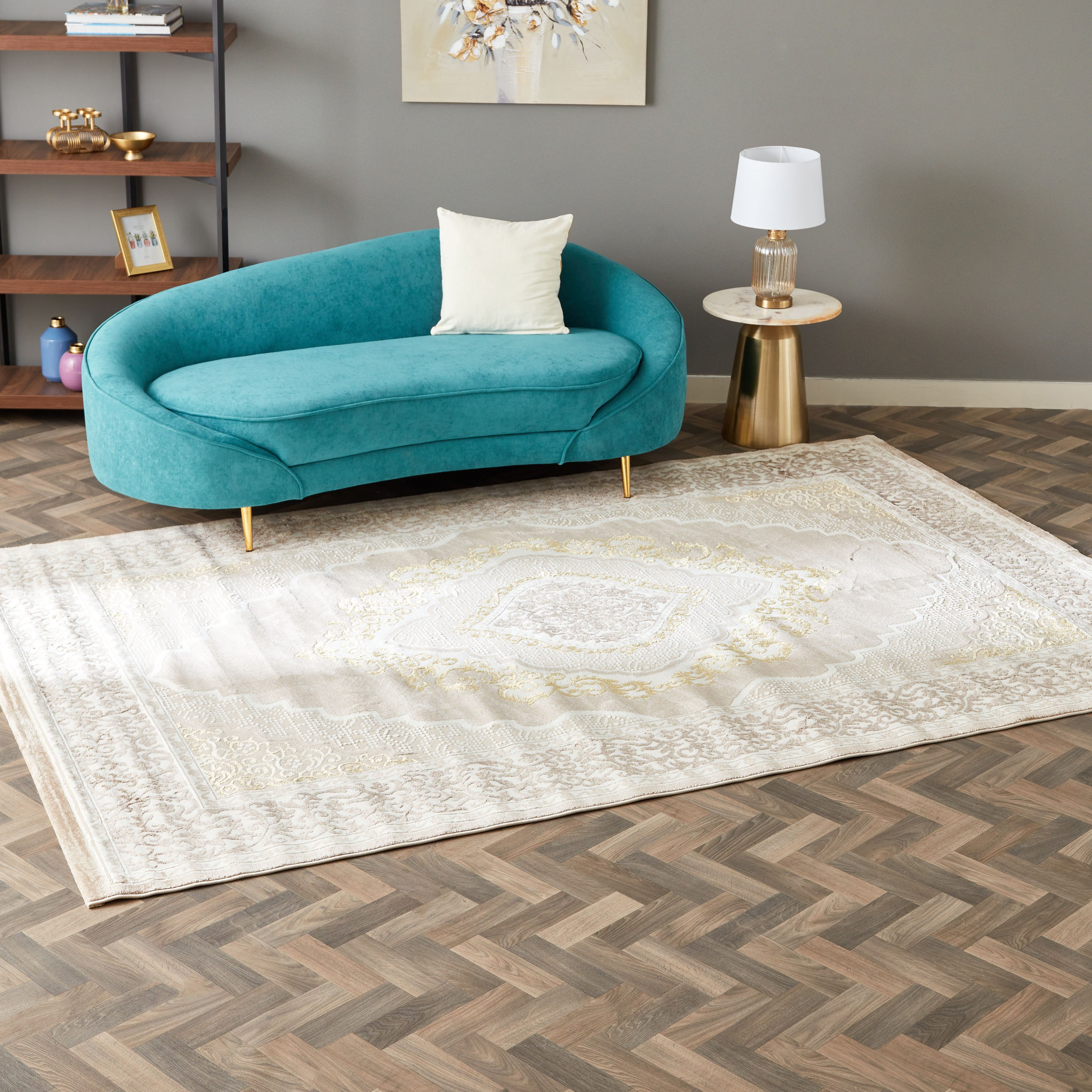 سجادة بولي بروبلين مقاومة للبقع من صوفيا - 200x300 سم-hbxdecorandfurnishings-floorcoverings-rugs-image-1