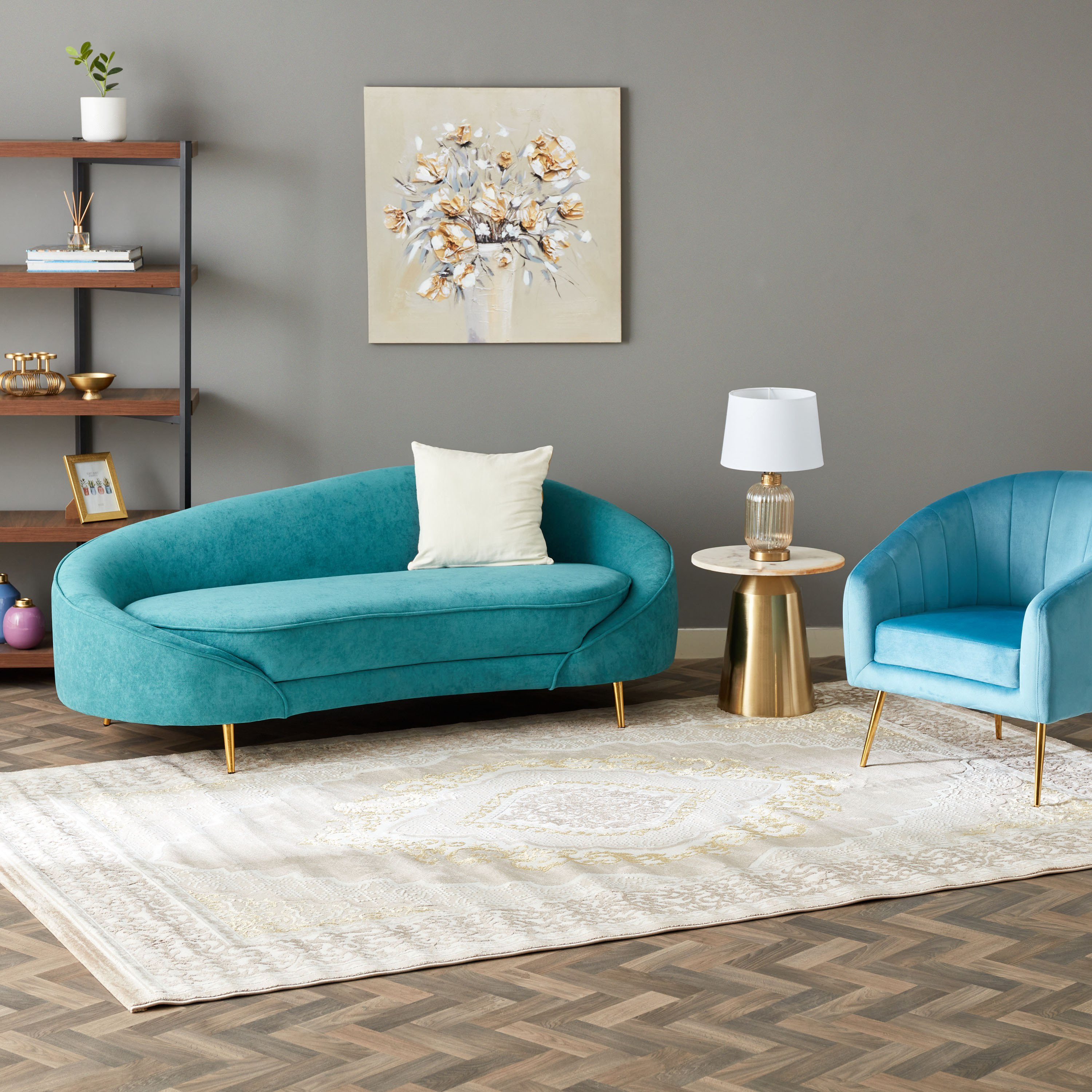 سجادة بولي بروبلين مقاومة للبقع من صوفيا - 200x300 سم-hbxdecorandfurnishings-floorcoverings-rugs-image-5