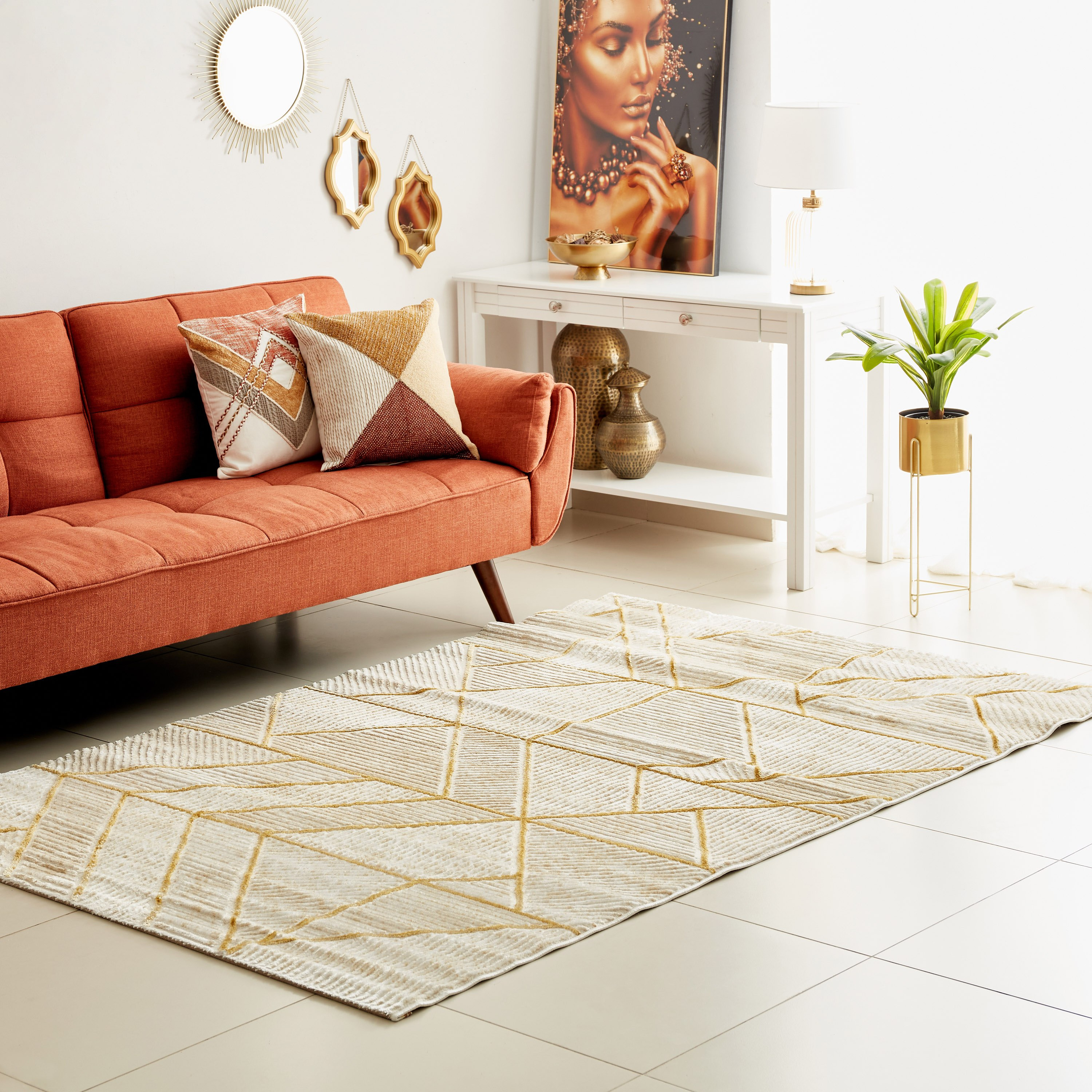 سجادة بولي بروبلين مقاومة للبقع من فيرا - 200x300 سم-hbxdecorandfurnishings-floorcoverings-rugs-image-1