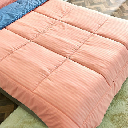 Bristol 3-Piece Twin Microfiber Reversible Comforter Set - 160x220 cms