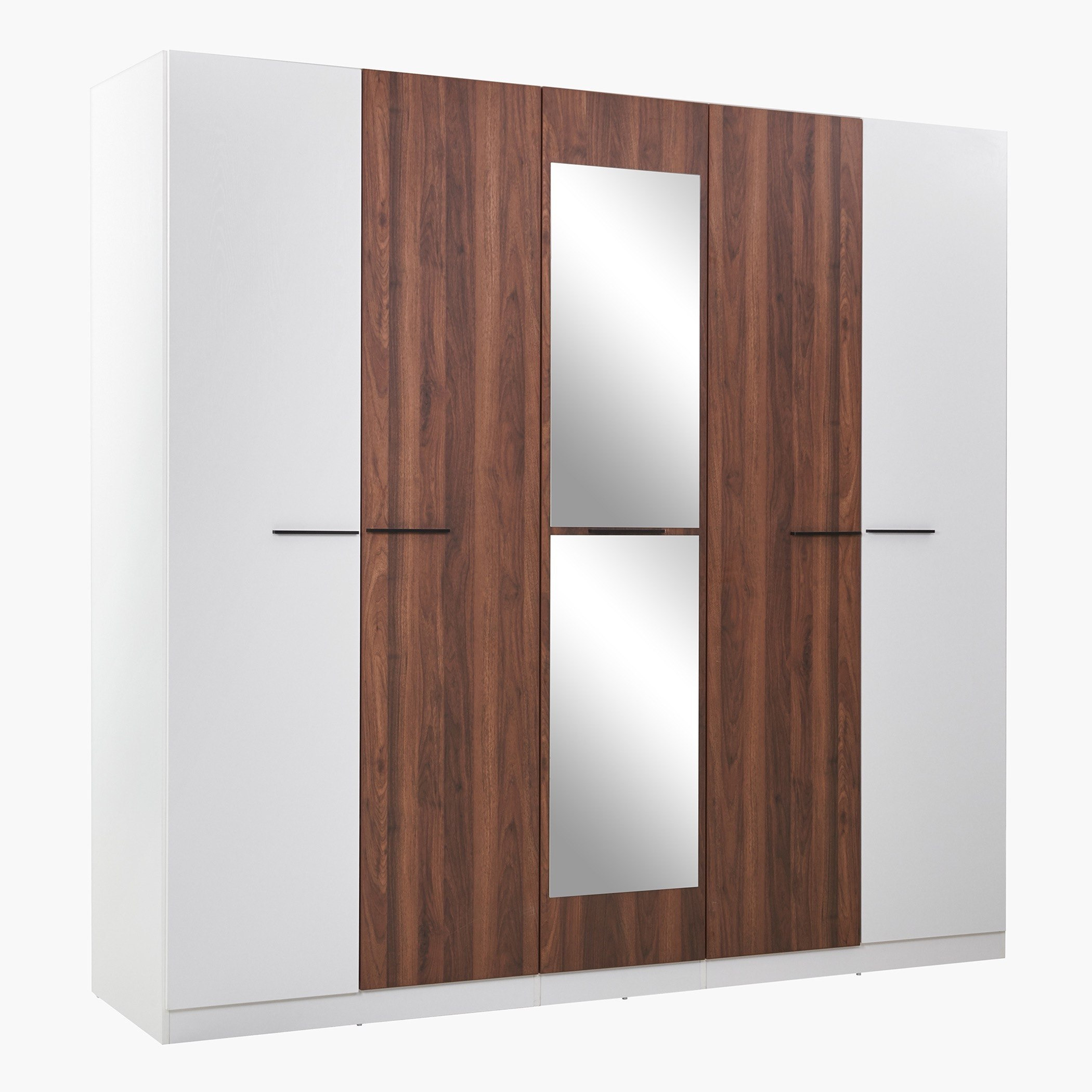 خزانة ملابس بـ 5 أبواب ومرآة من أنكونا-hbxfurniture-wardrobes-image-3