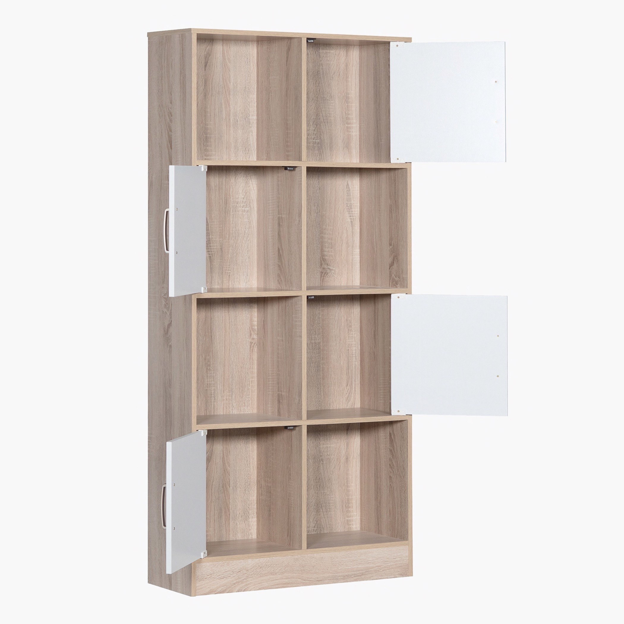 Cooper Bookcase with 4 Doors-hbxfurniture-office-bookcases-image-3
