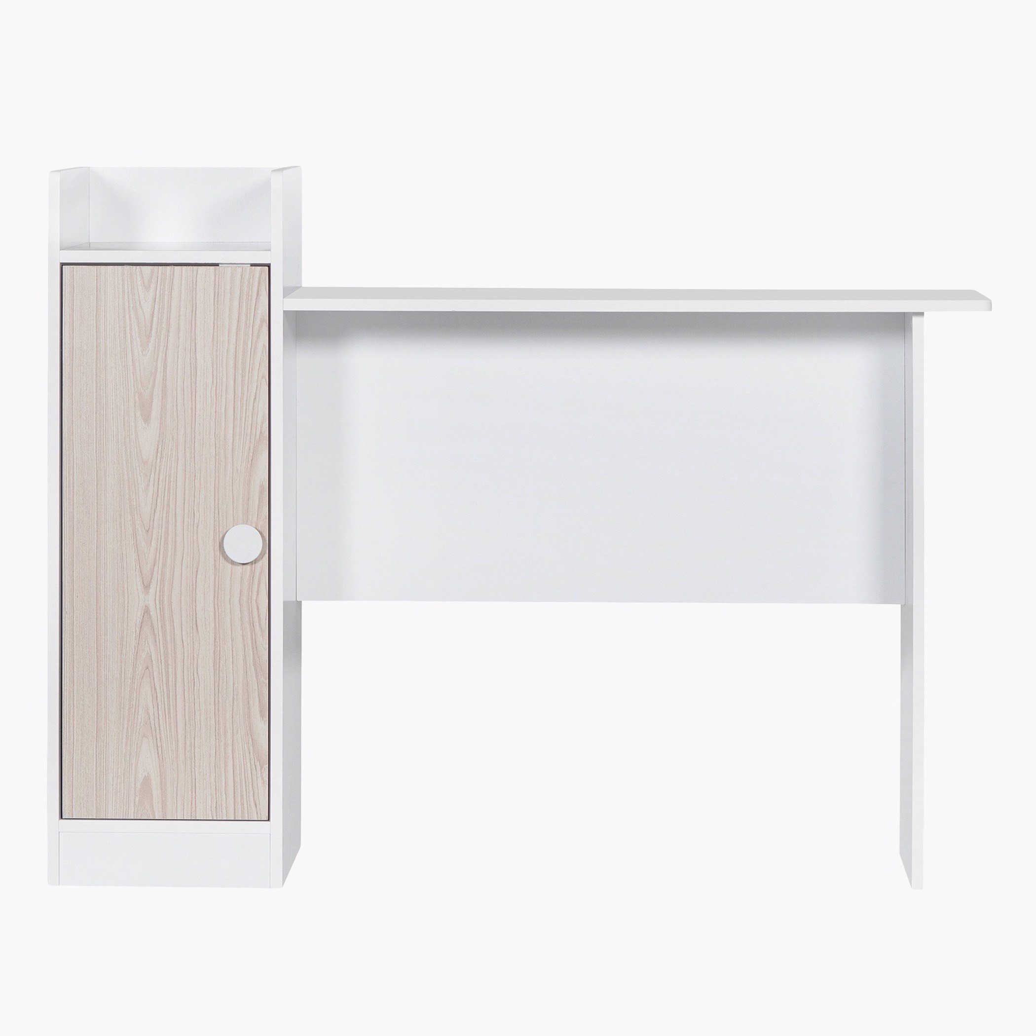 Vanilla Study Desk with Door-hbxfurniture-office-desks-image-2