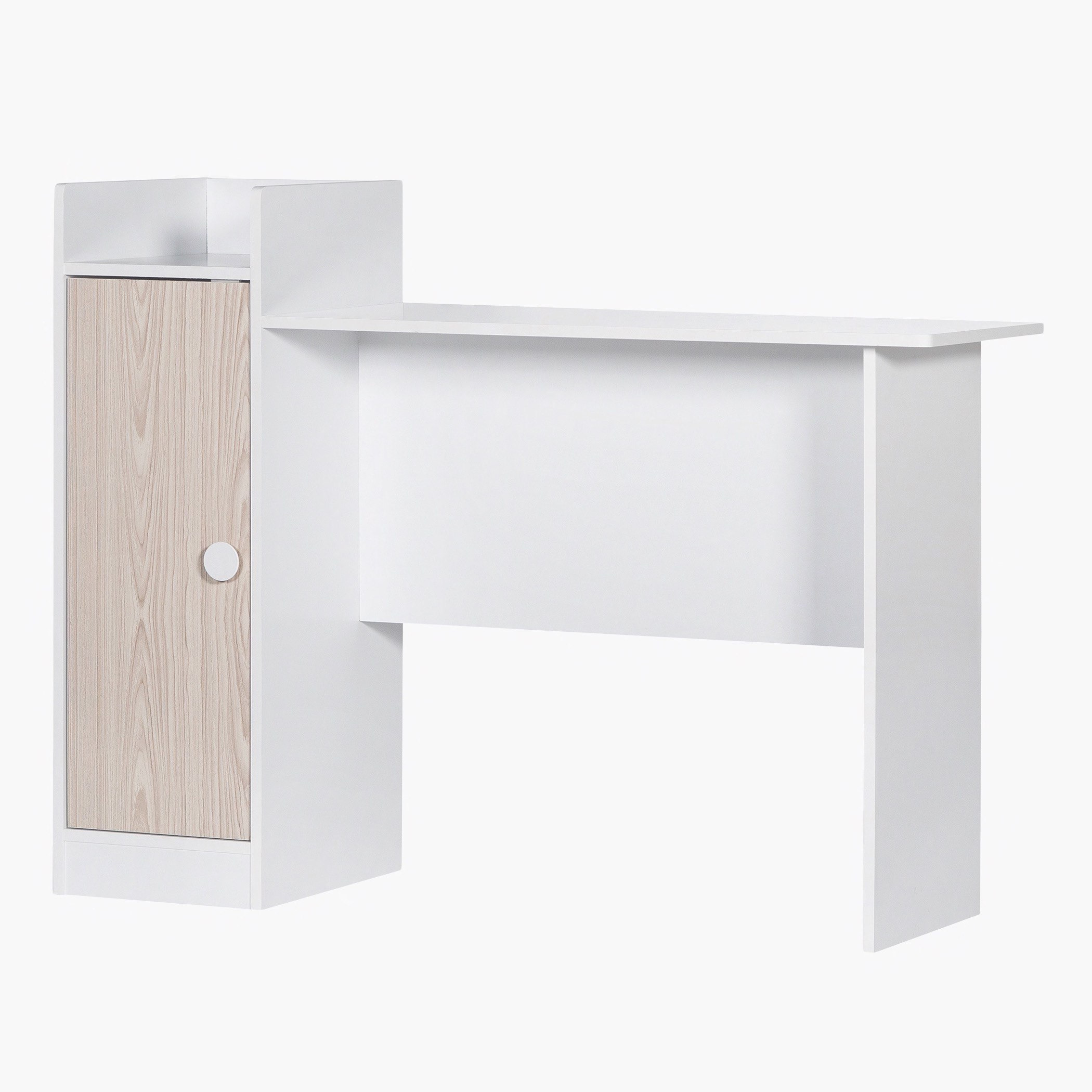 Vanilla Study Desk with Door-hbxfurniture-office-desks-image-3