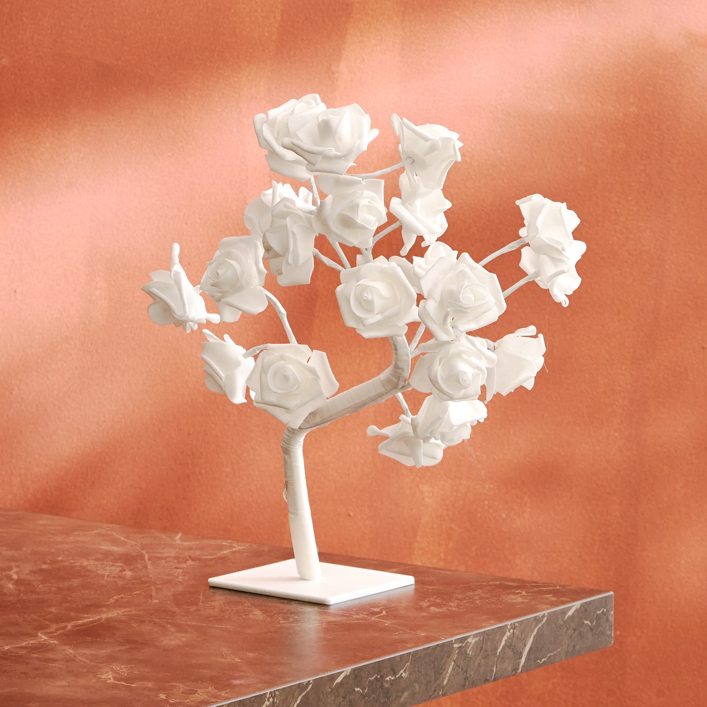 إضاءة بتصميم شجرة ورد بـ20 لمبة إل إي دي من أورلا - 25x5.5x39 سم-hbxhomeware-lighting-decorativesandstringlights-image-1