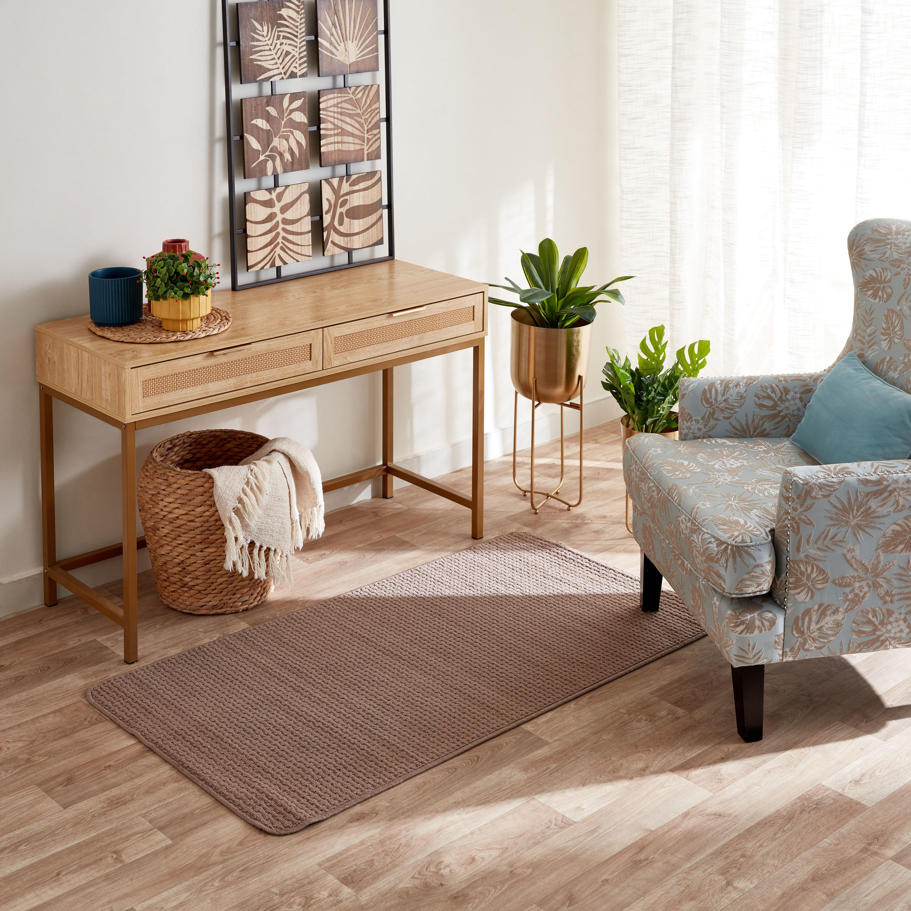 Chloe Anti-Skid Polypropylene Rug - 80x150 cm-hbxdecorandfurnishings-floorcoverings-rugs-image-5
