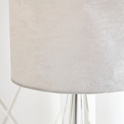 Calice Table Lamp with Conical Ceramic Base - 26x26x44 cm