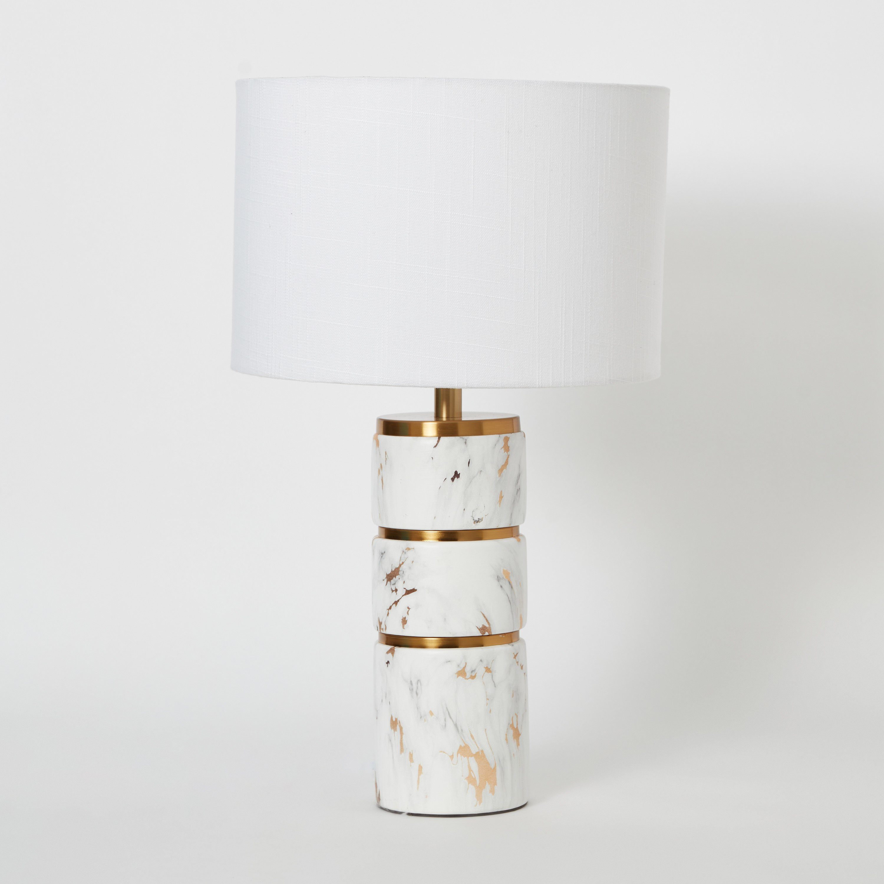 مصباح طاولة بقاعدة سيراميك من كاليس - 31x31x51 سم-hbxlivingroom-lighting-tablelamps-image-6