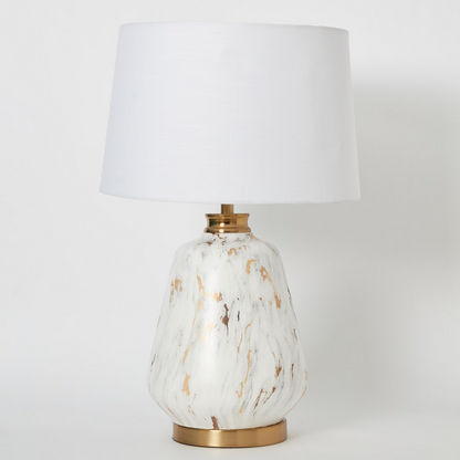 Calice Table Lamp with Ceramic Base - 40x40x63 cms