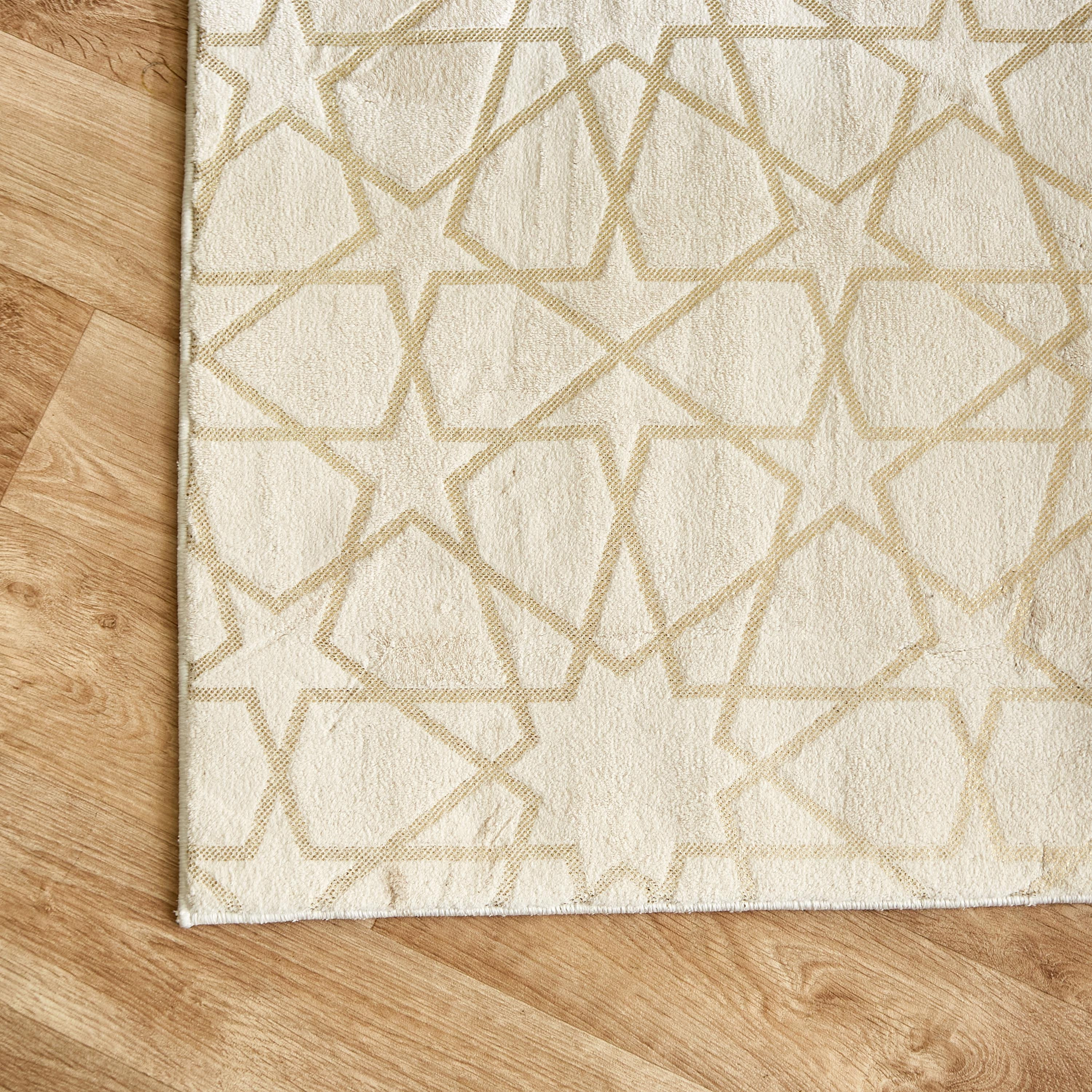 سجادة بطبعات فويل من أرابيسك - 80x150 سم-hbxdecorandfurnishings-floorcoverings-rugs-image-2