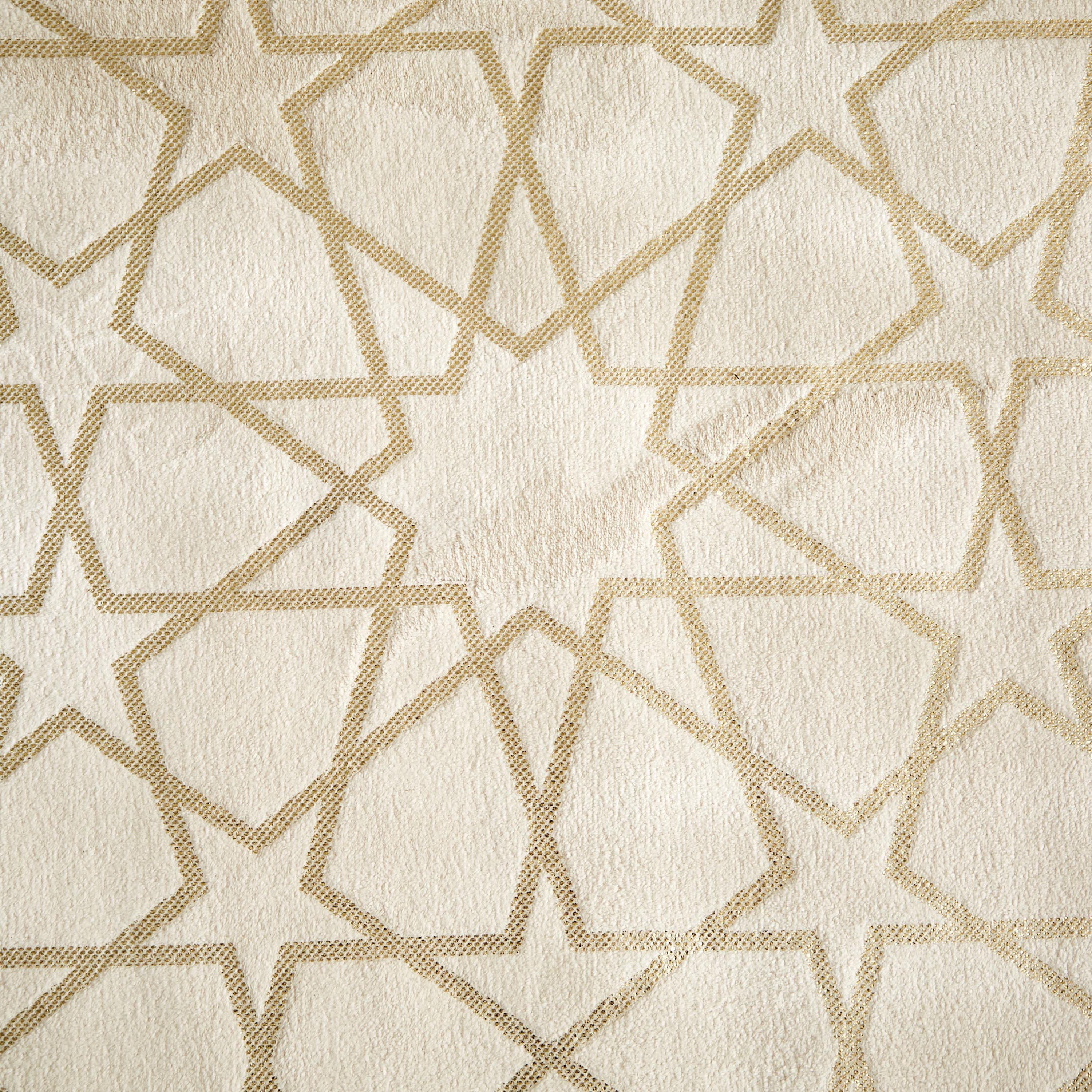 سجادة بطبعات فويل من أرابيسك - 80x150 سم-hbxdecorandfurnishings-floorcoverings-rugs-image-3