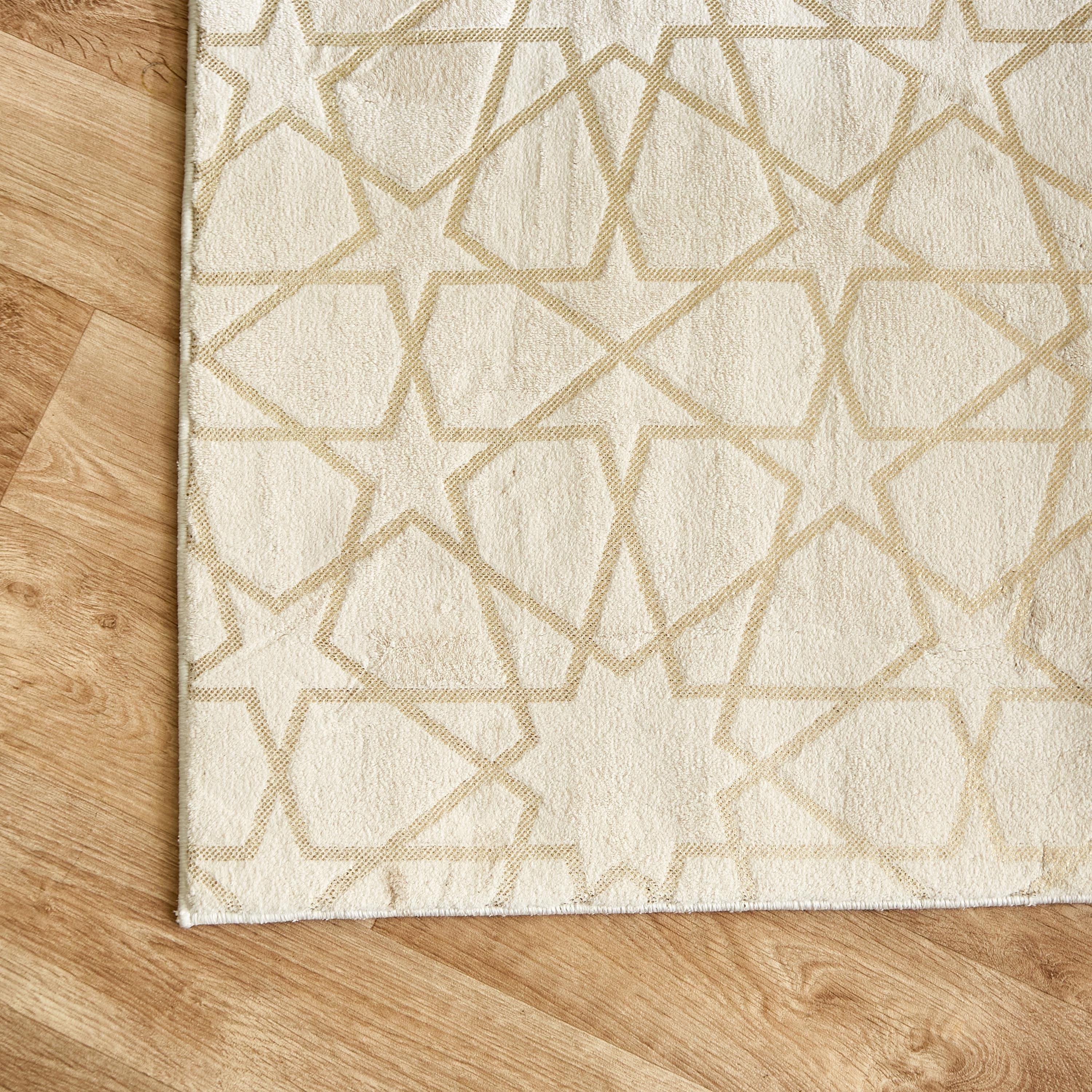 سجادة بطبعات فويل من أرابيسك - 80x230 سم-hbxdecorandfurnishings-floorcoverings-rugs-image-2
