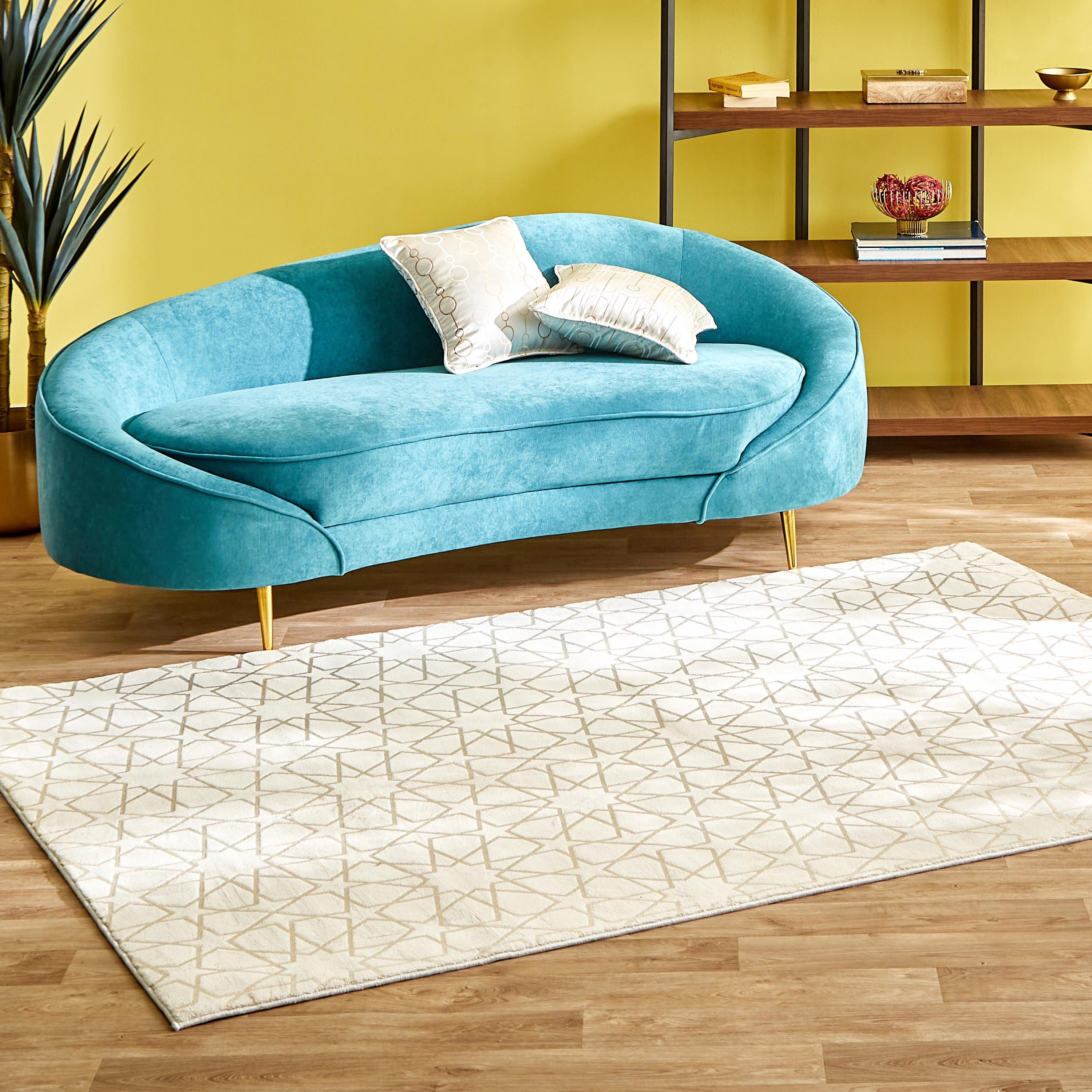 سجادة بطبعات فويل من أرابيسك - 160x230 سم-hbxdecorandfurnishings-floorcoverings-rugs-image-4