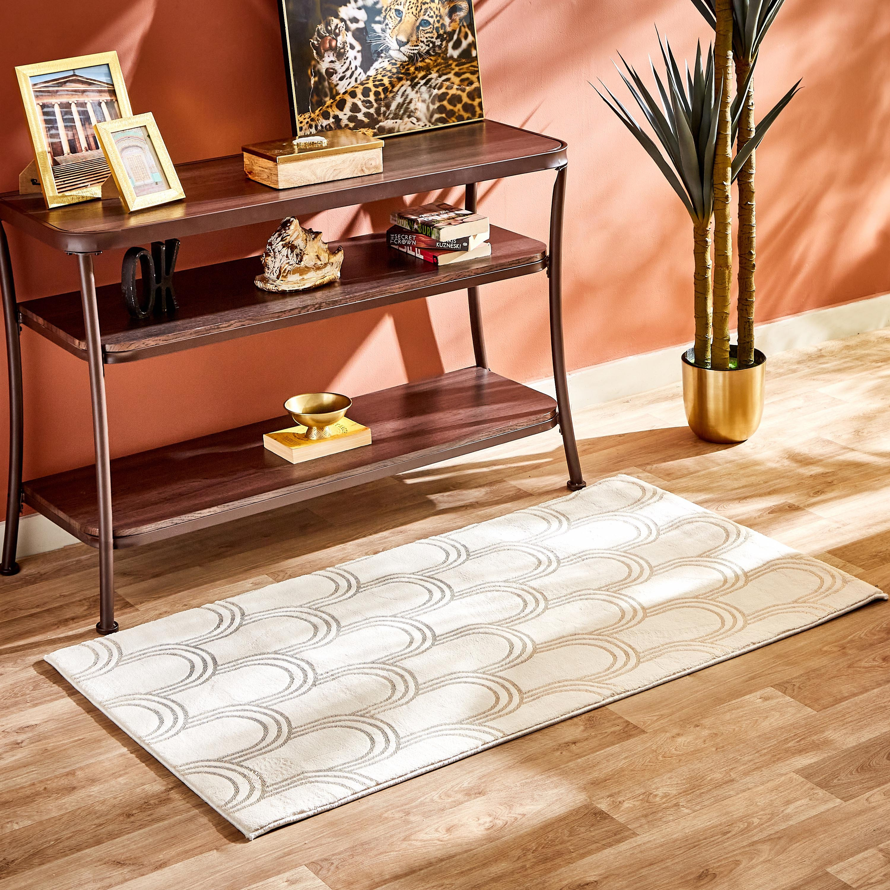 سجادة فويل بطبعات من أمبريدج - 80×150 سم-hbxdecorandfurnishings-floorcoverings-rugs-image-1