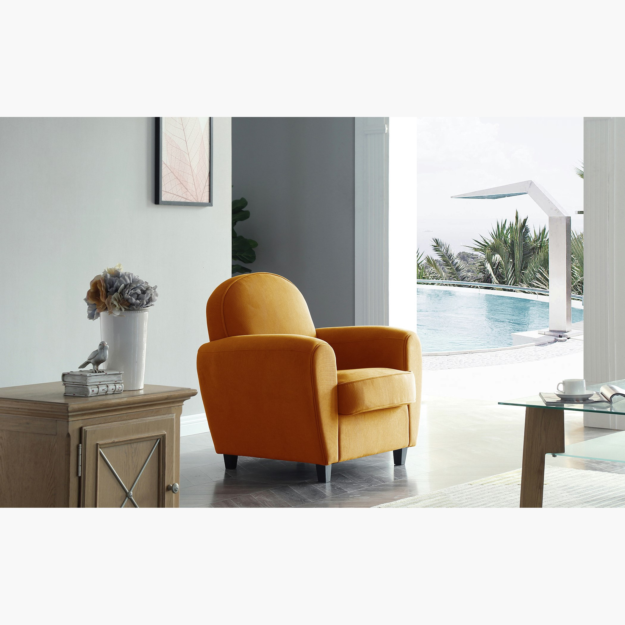 كرسي مضلّع بمساند ذراعين من بيكسي -hbxlivingroom-sofasandarmchairs-easychairs-image-1