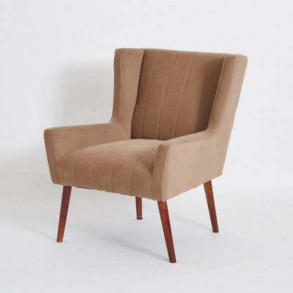 Ontario Velvet Wing Chair