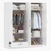 Klara 4-Door High Gloss Wardrobe with Drawer and Mirror-Wardrobes-thumbnailMobile-3