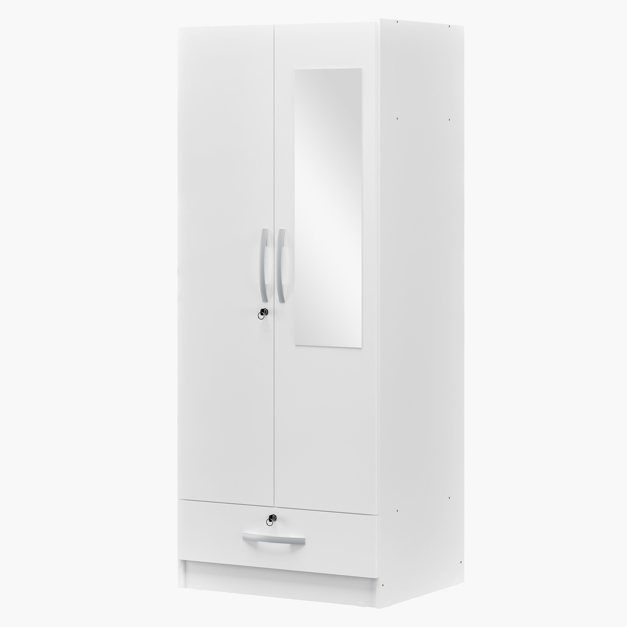 Movo Klara 2-Door 1-Drawer High Gloss Wardrobe with Mirror and Lock-PROMO_HB_SA_HBX10_TH1000_NEW_031025-image-2