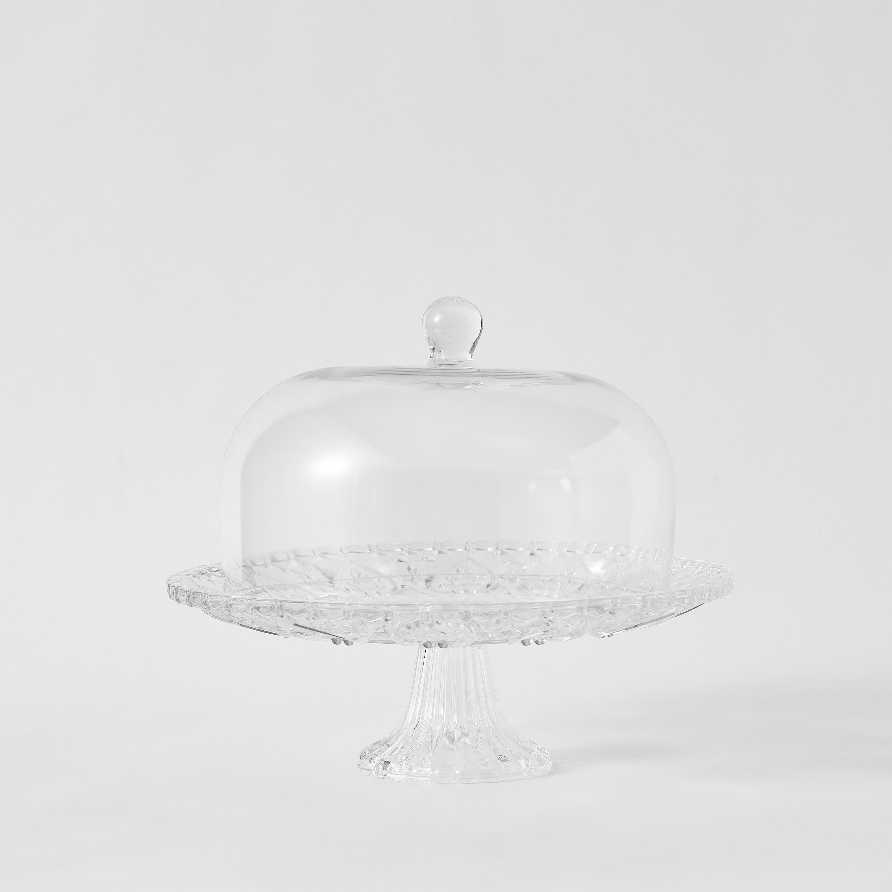 حامل تقديم كيك زجاج بقبة من فيستيف - 30 سم-hbxdecorandfurnishings-tabletop-serveware-image-7