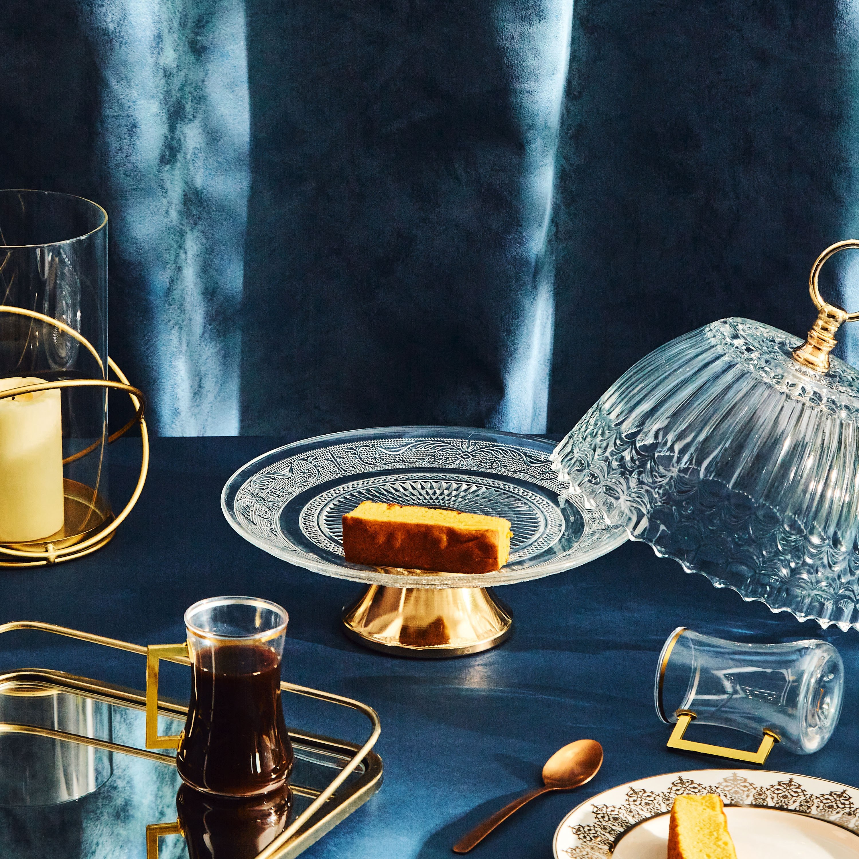 حامل تقديم كيك بقبة من فيستيف - 25.2 سم-hbxdecorandfurnishings-tabletop-serveware-image-5