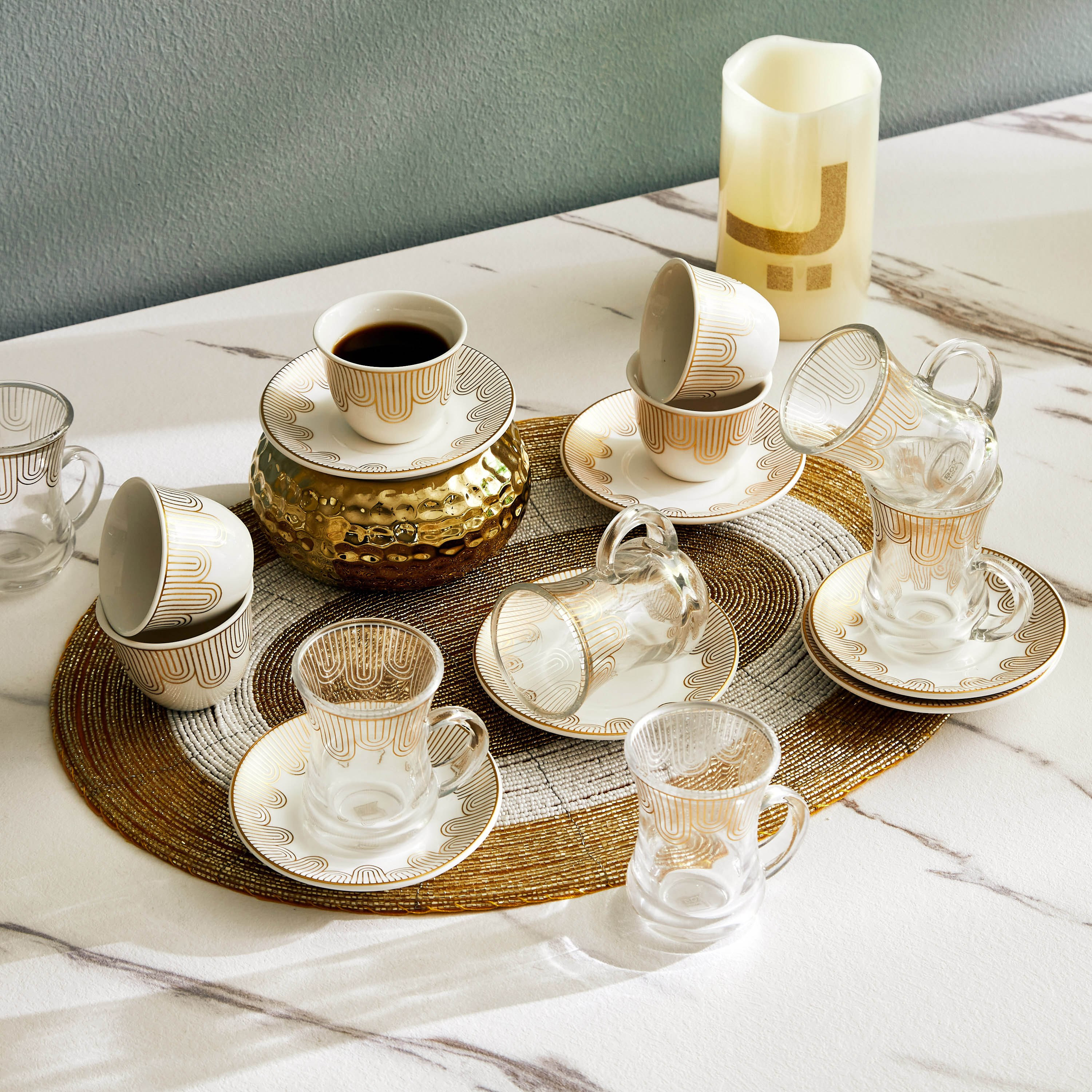 Ambridge 18-Piece Istikan and Kahwa Cup Set-hbxhomeware-hbxkitchen-image-1