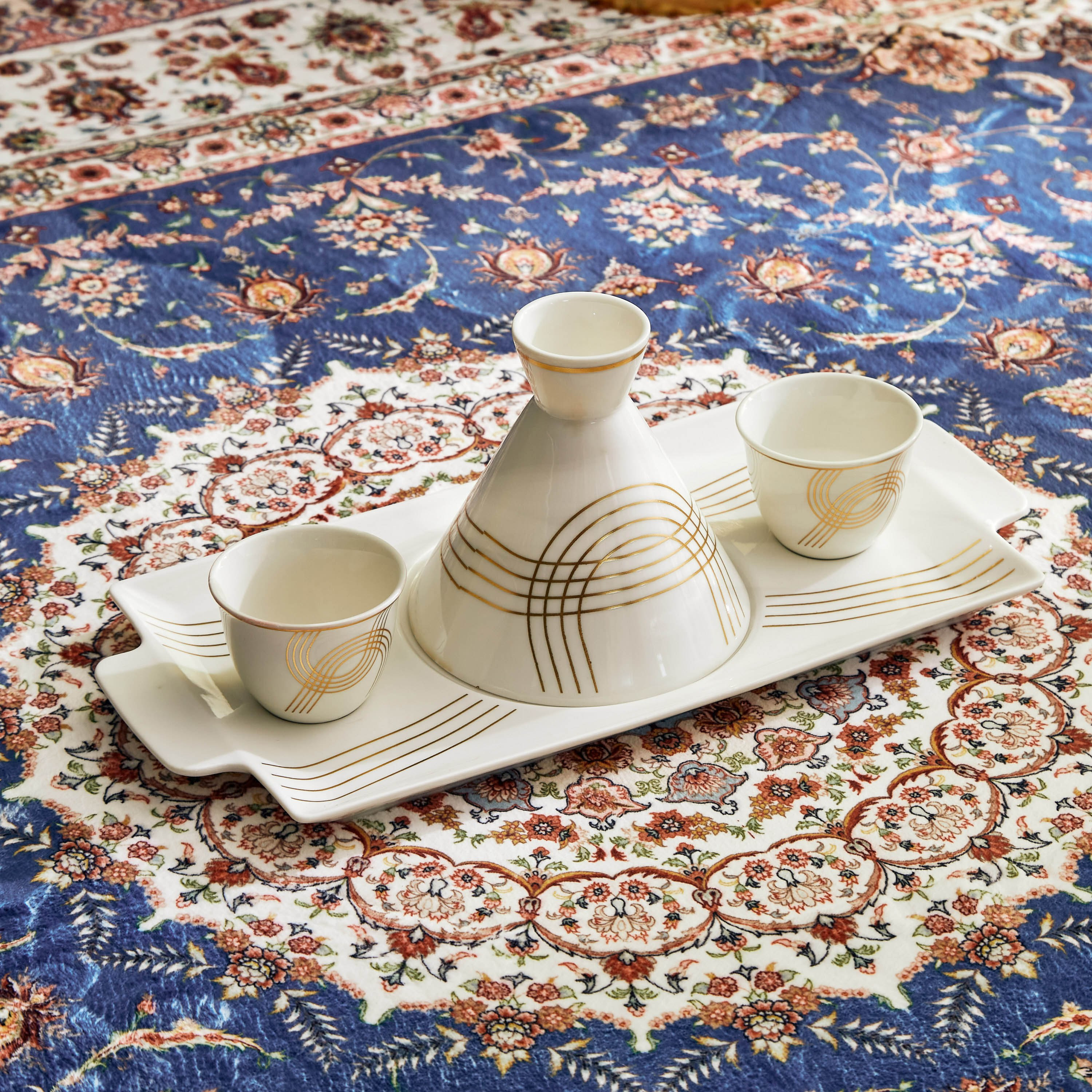 Ambridge 4-Piece Kahwa Cup and Dates Serving Set-hbxdecorandfurnishings-tabletop-serveware-image-1