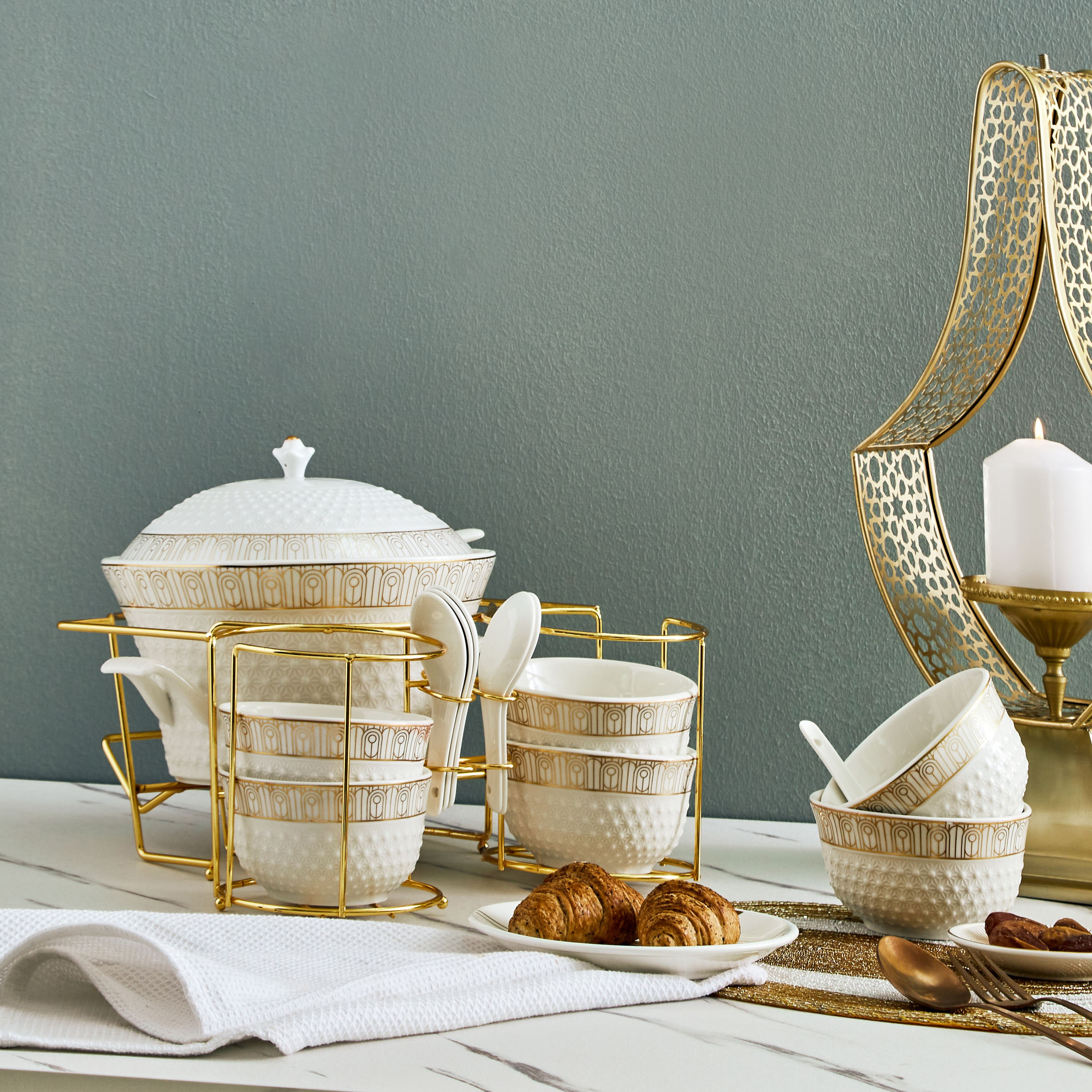 طقم تقديم شوربة مع حامل 15 قطعة من أمبريدج-hbxdecorandfurnishings-tabletop-serveware-image-5