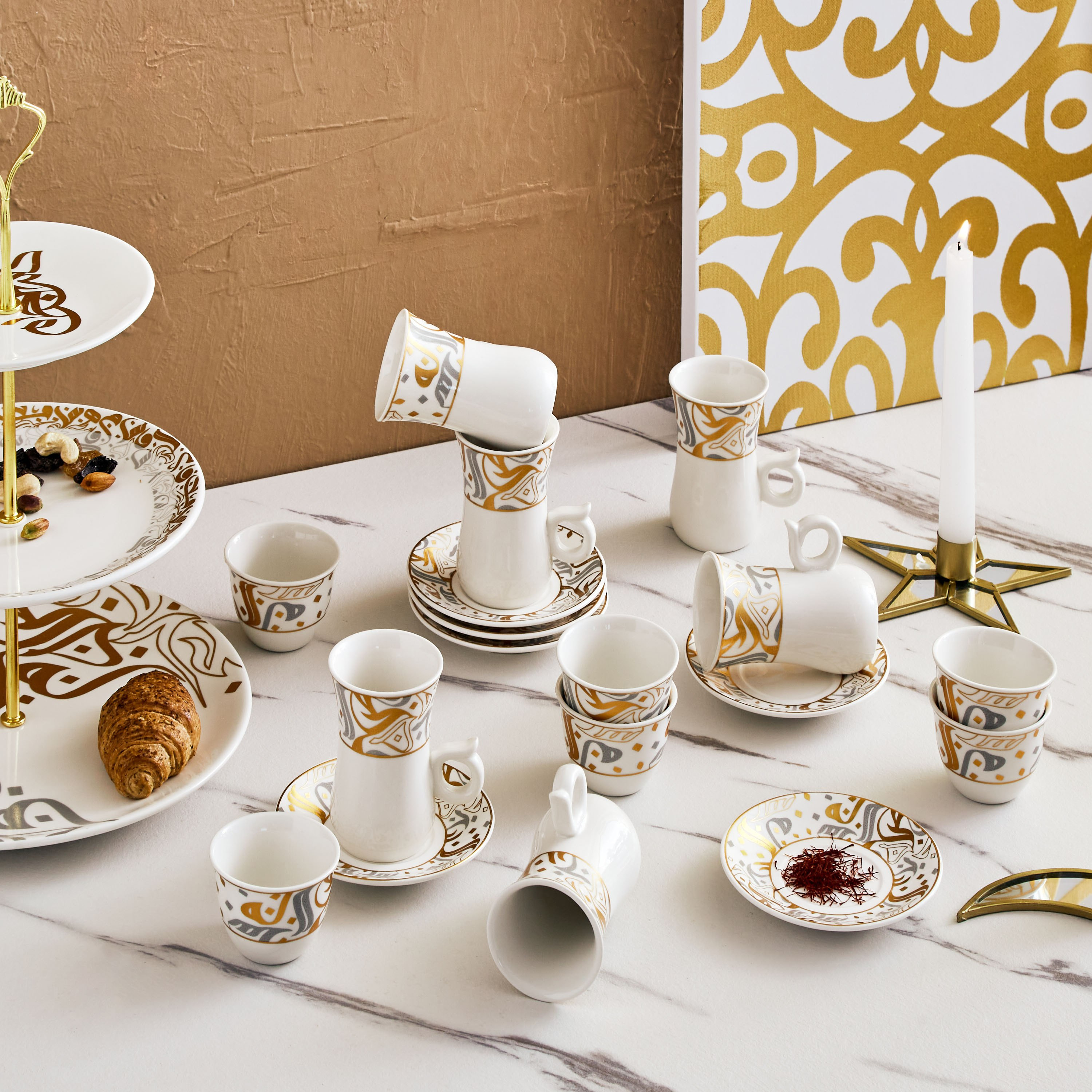 Calligraphy 18-Piece Istikan and Kahwa Cup Set-hbxhomeware-hbxkitchen-image-7