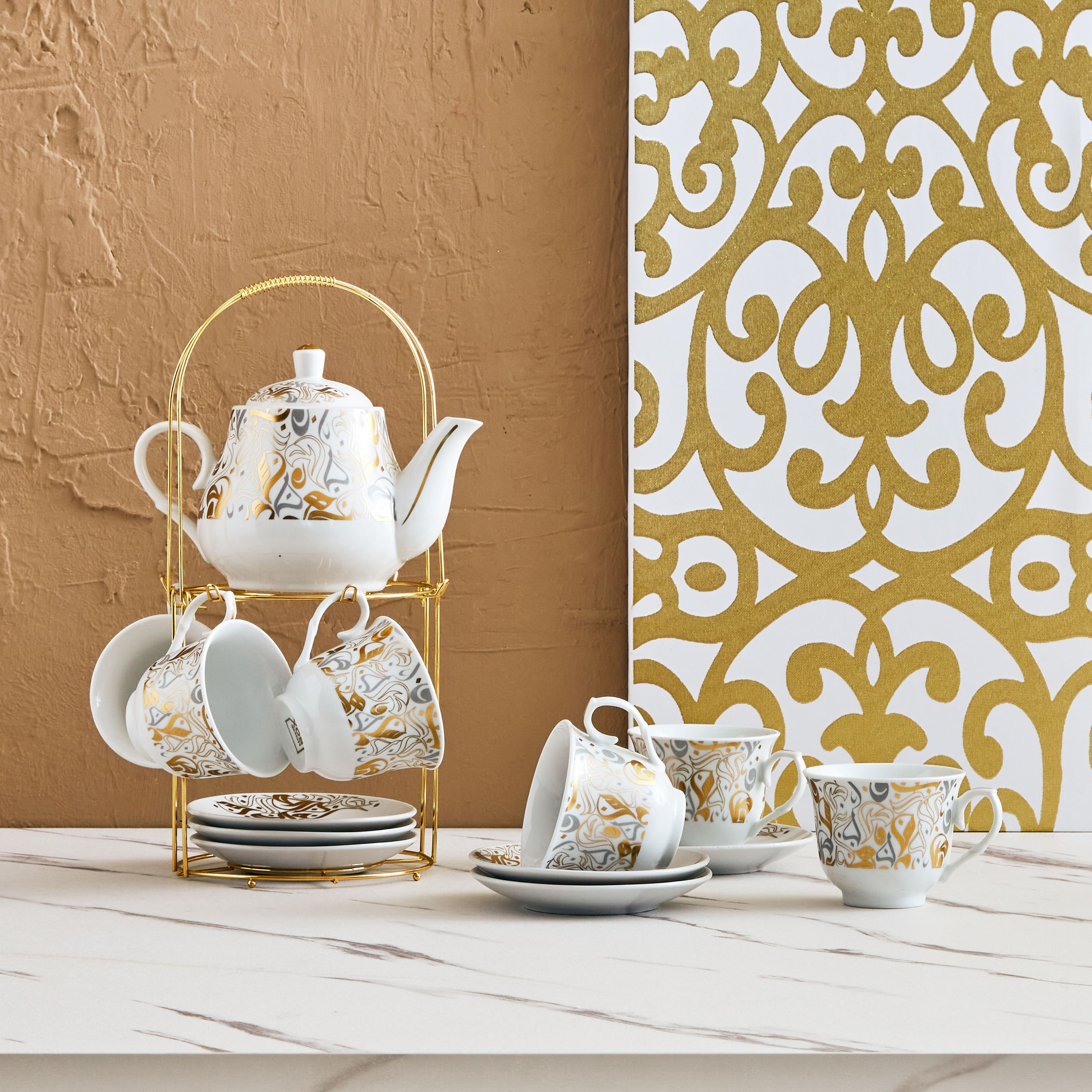 Calligraphy 15-Piece Tea Set-hbxhomeware-hbxkitchen-image-1