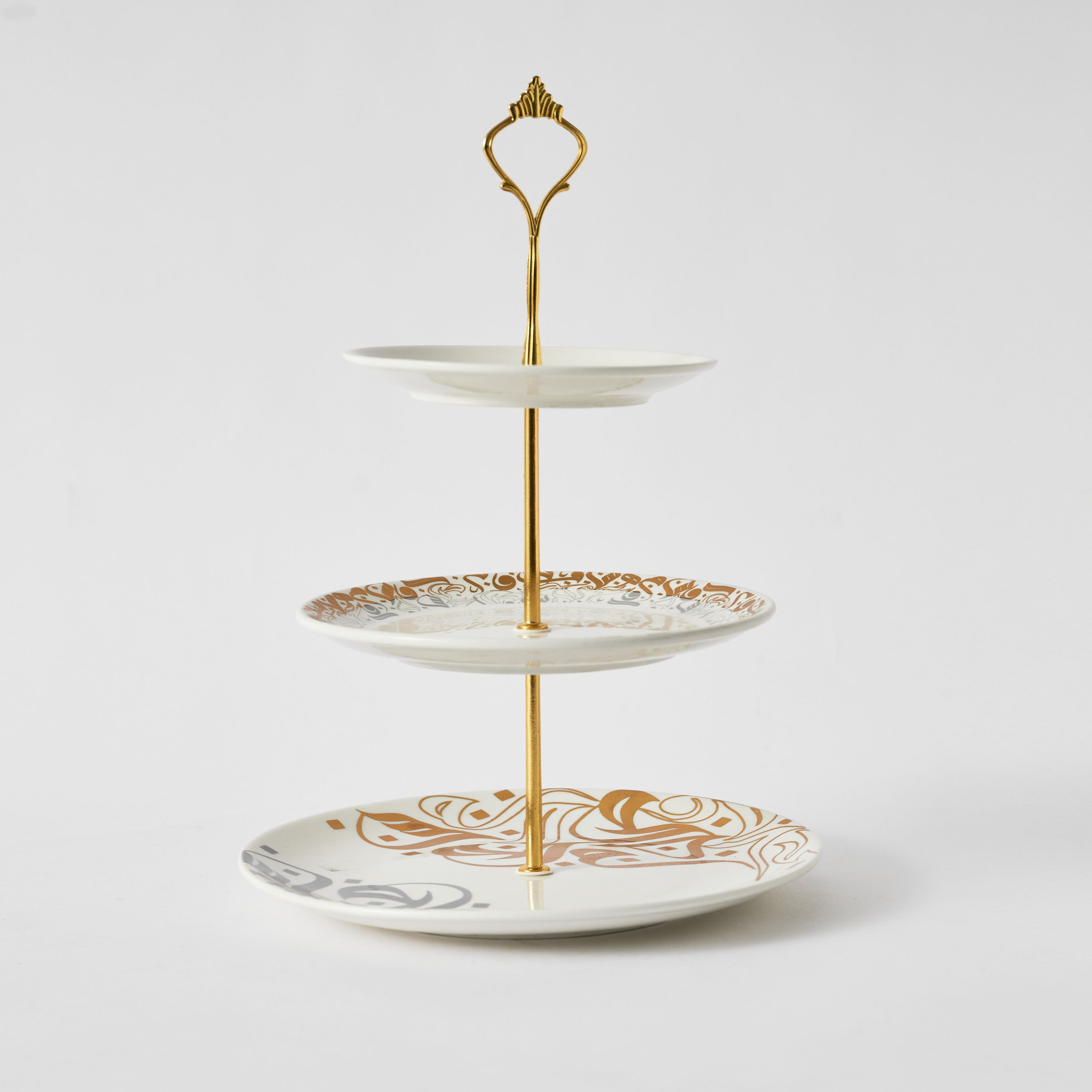 Calligraphy 3-Tier Serving Platter-hbxdecorandfurnishings-tabletop-serveware-image-6