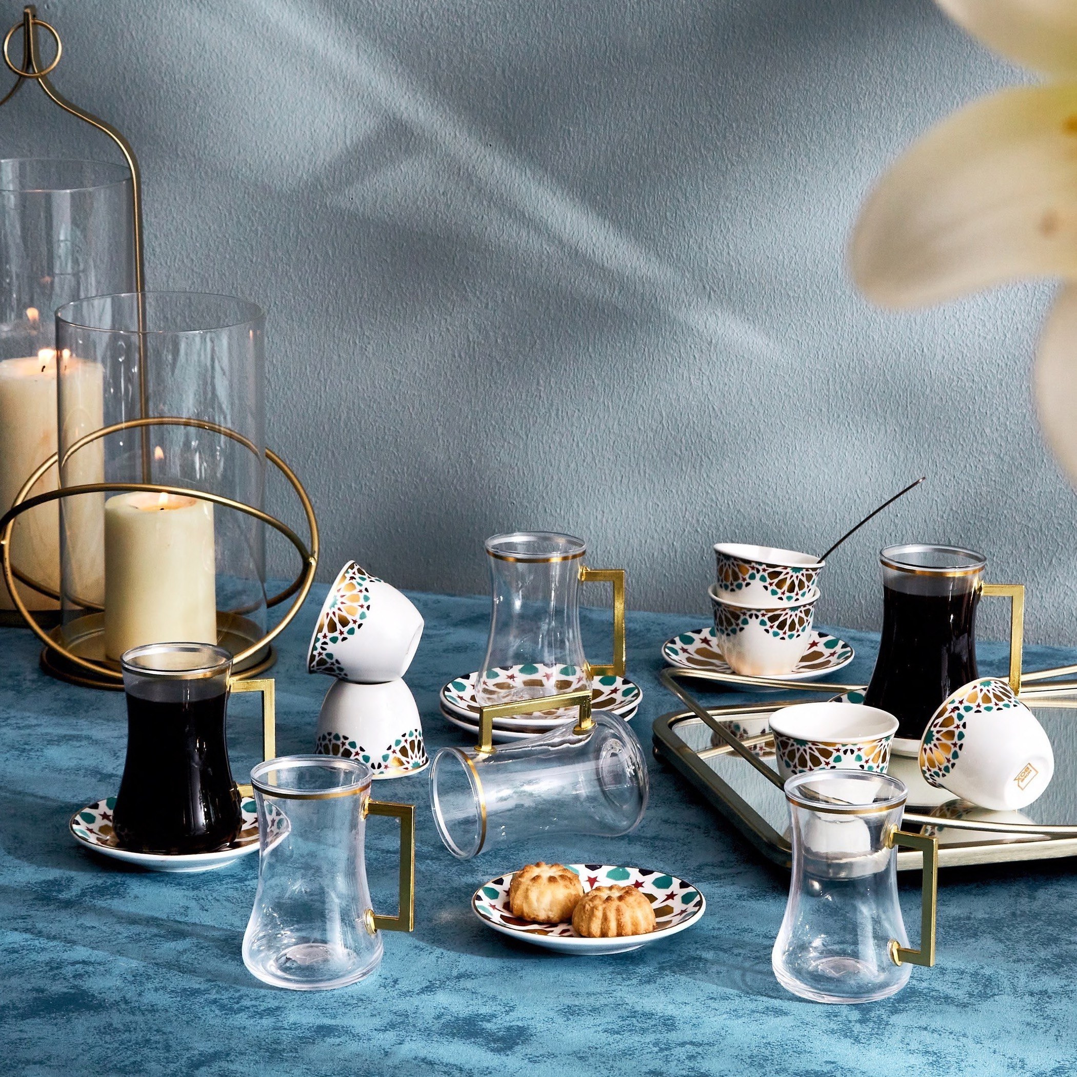 طقم أكواب إستكان وقهوة 18 قطعة من فيستيف-hbxhomeware-hbxkitchen-image-5