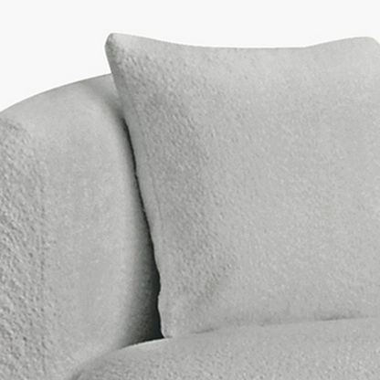 Plush 3-Seater Sofa with 3 Cushions
