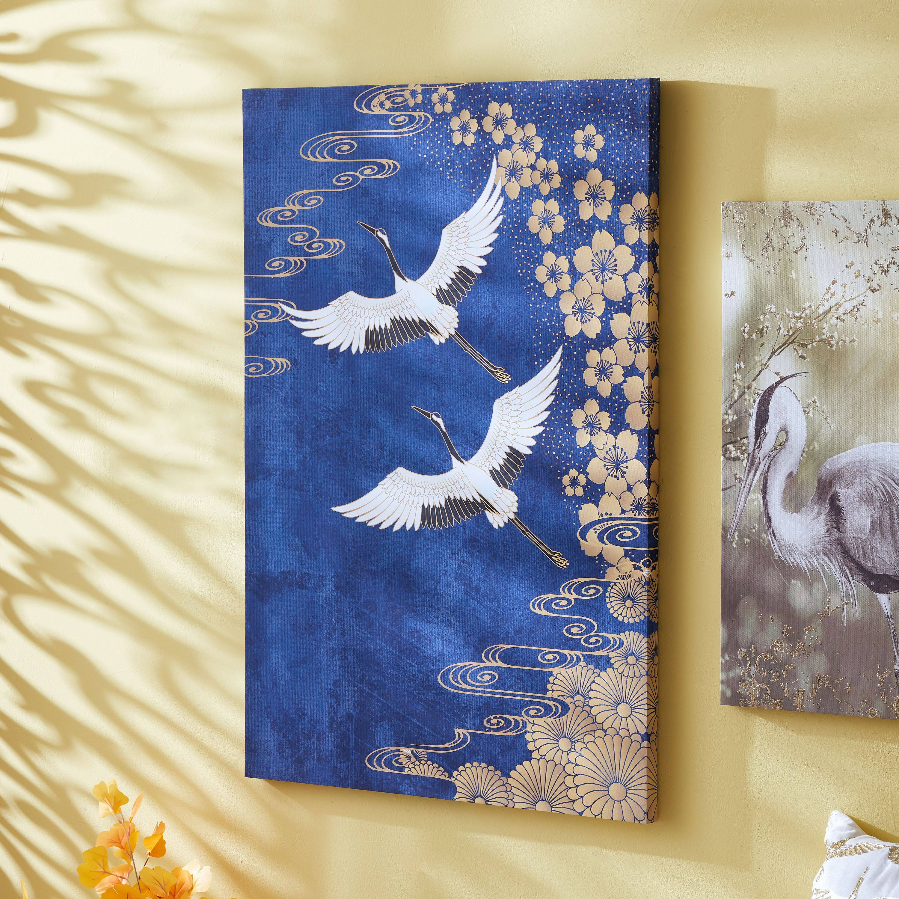 لوحة كانفاس مؤطرة بطبعات طيور من أيبا - 60x3x90 سم-hbxhomeware-hbxdecorandfurnishings-image-2