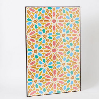 Amara Arabesque Kaleidoscope Design Framed Picture - 90x3x60 cms