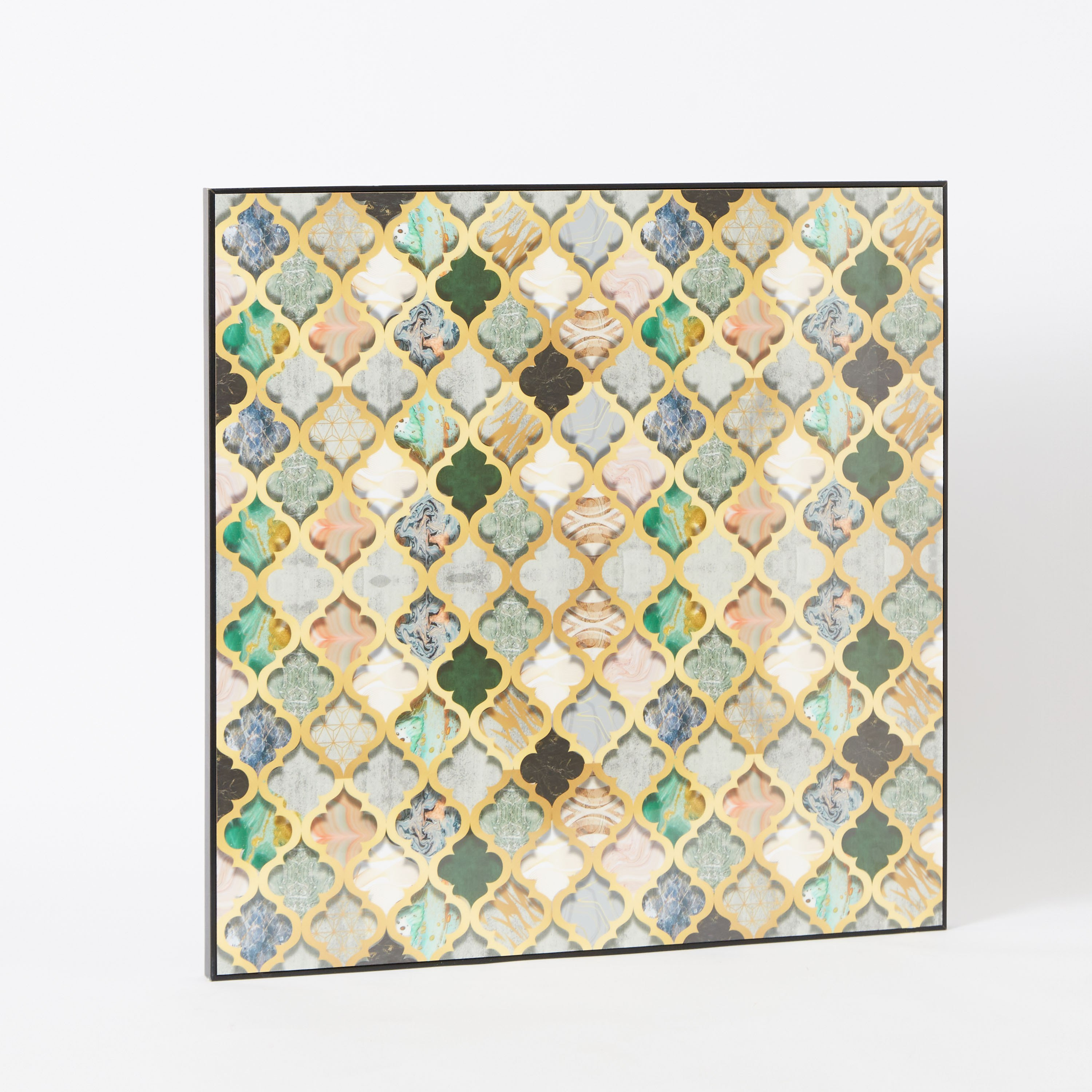 لوحة مؤطرة بتصميم أرابيسك من أمارا - 60x3x60 سم-PROMO_HB_AE_B1G1_250925-image-6