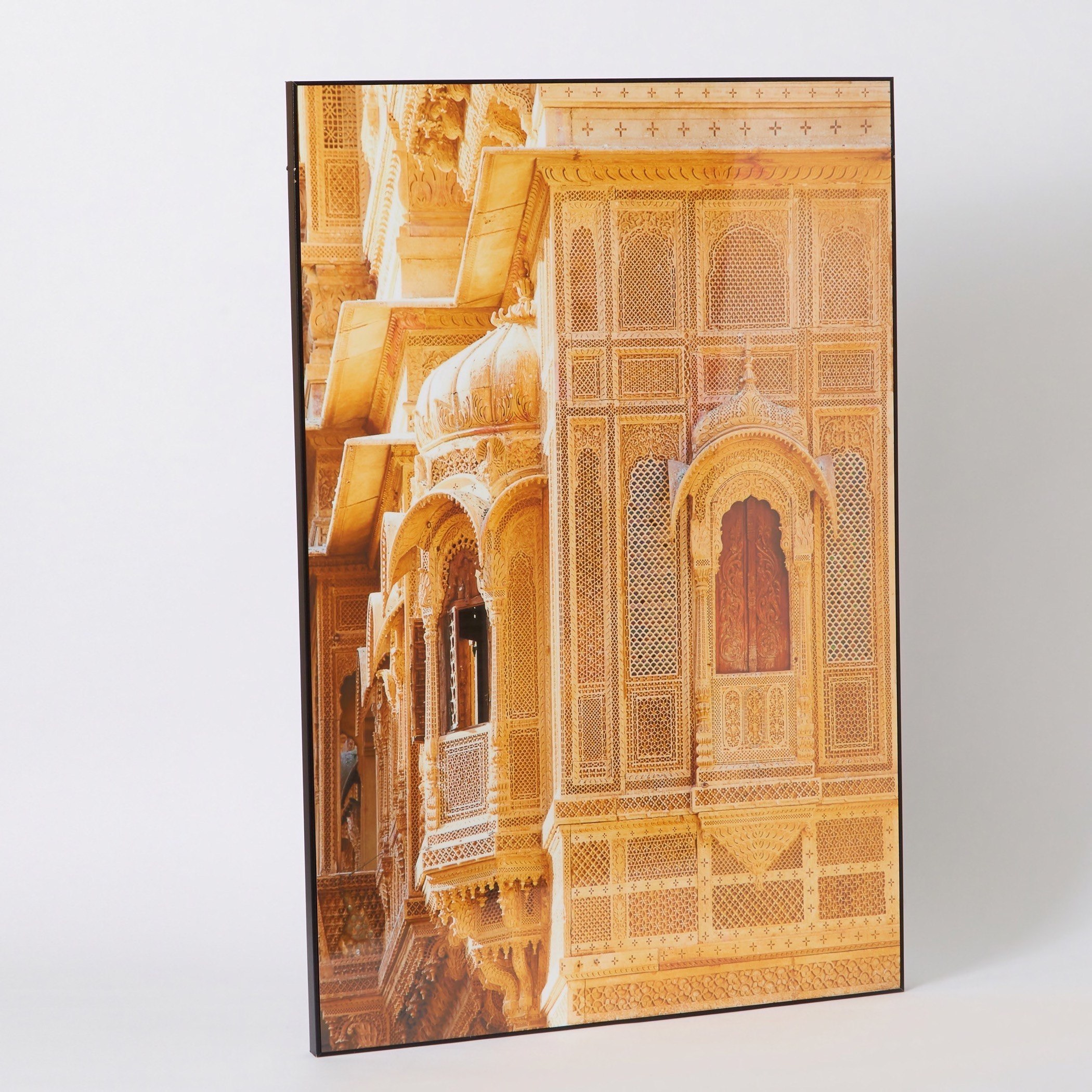 لوحة مؤطرة بتصميم نافذة قصر من أمارا - 60x3x90 سم-PROMO_HB_AE_B1G1_250925-image-5